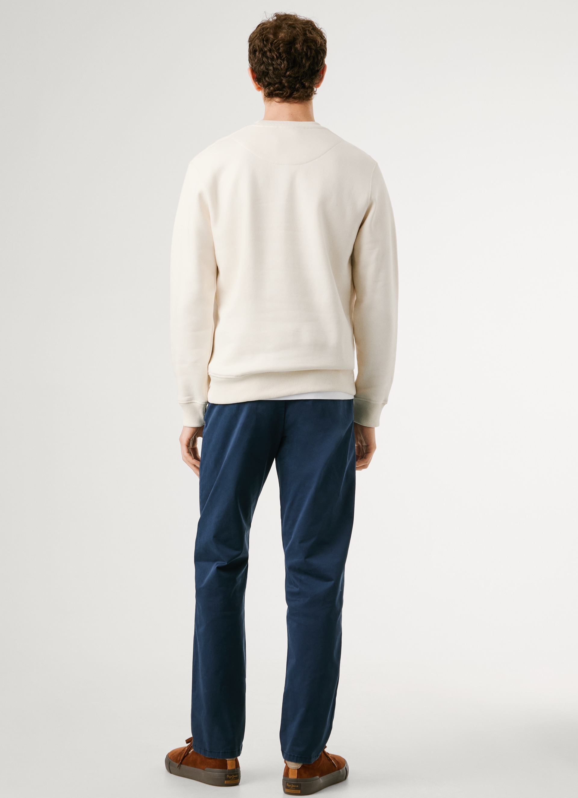 Pepe Jeans Sweatshirt »MACBETH PLAIN CREW«, Regular Fit mit Rundhals
