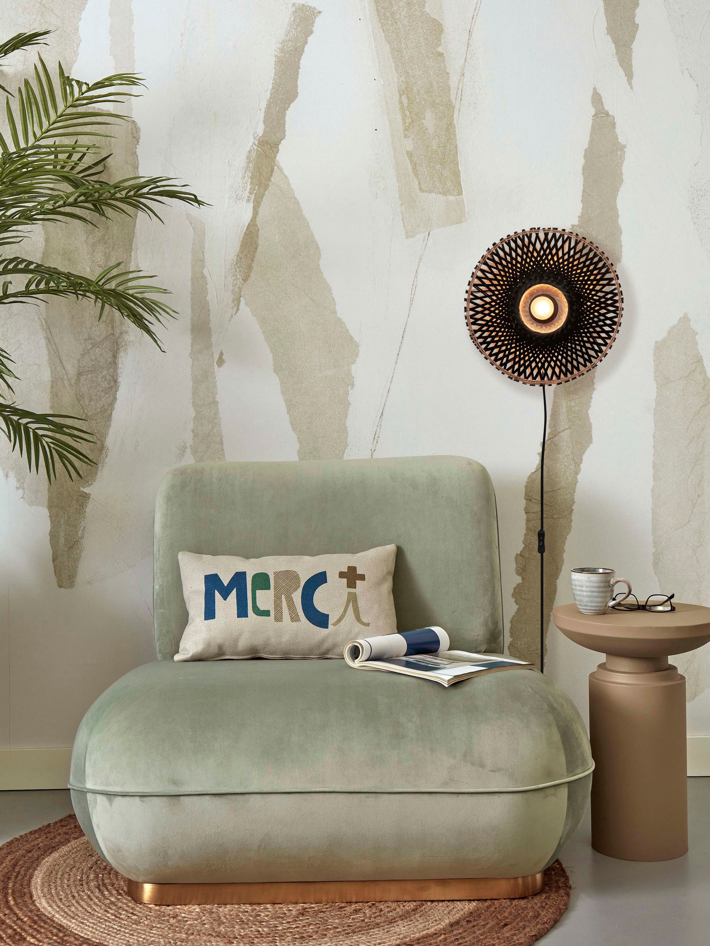 GOOD&MOJO Wandleuchte »KALIMANTAN« E27 1 Stk.