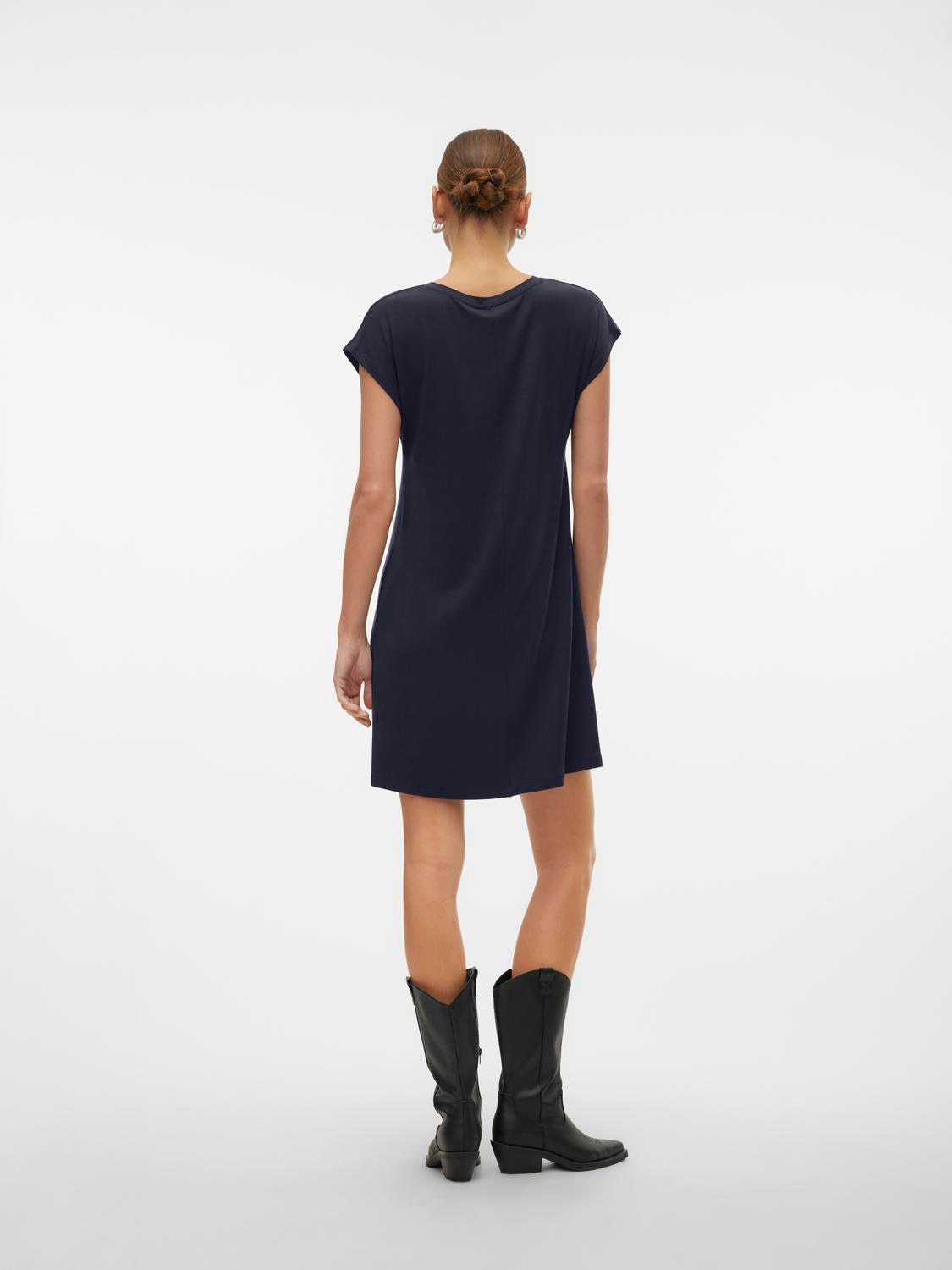 Vero Moda Minikleid »VMAVA SL KNEE DRESS JRS NOOS«, Sommerkleid