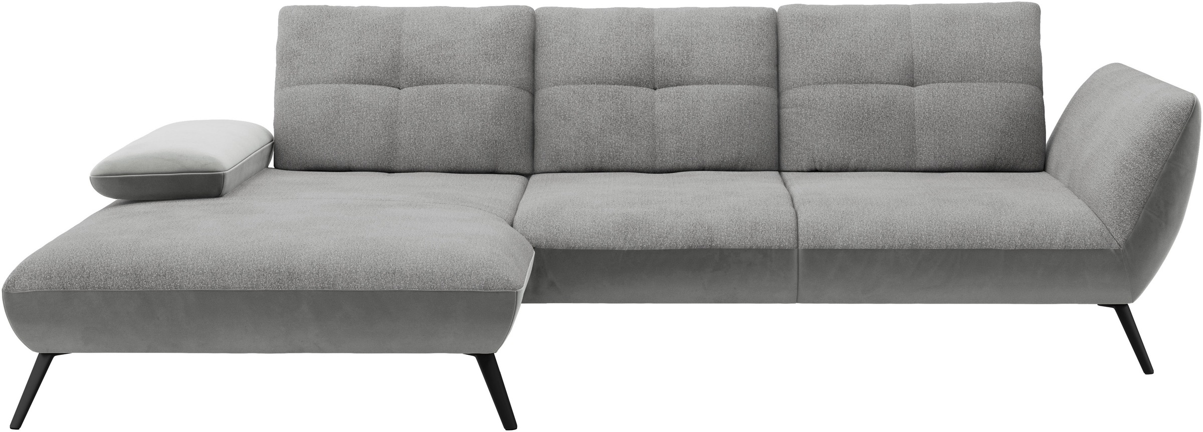 Places of Style Ecksofa »Mikado L-Form«, inkl. Sitztiefenverstellung und Armteilverstellung