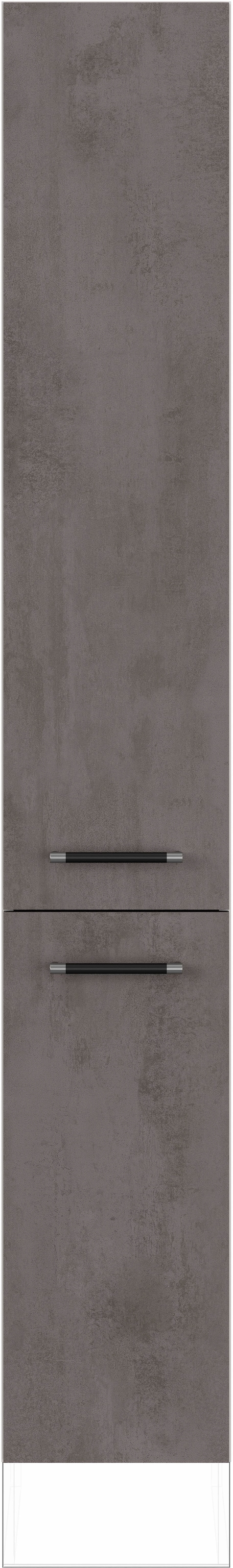 IMPULS KÜCHEN Seitenschrank »"Prag", Breite/Höhe: 30/190,7 cm« vormontiert, mit Drehtüren, mit verstellbaren Fachböden