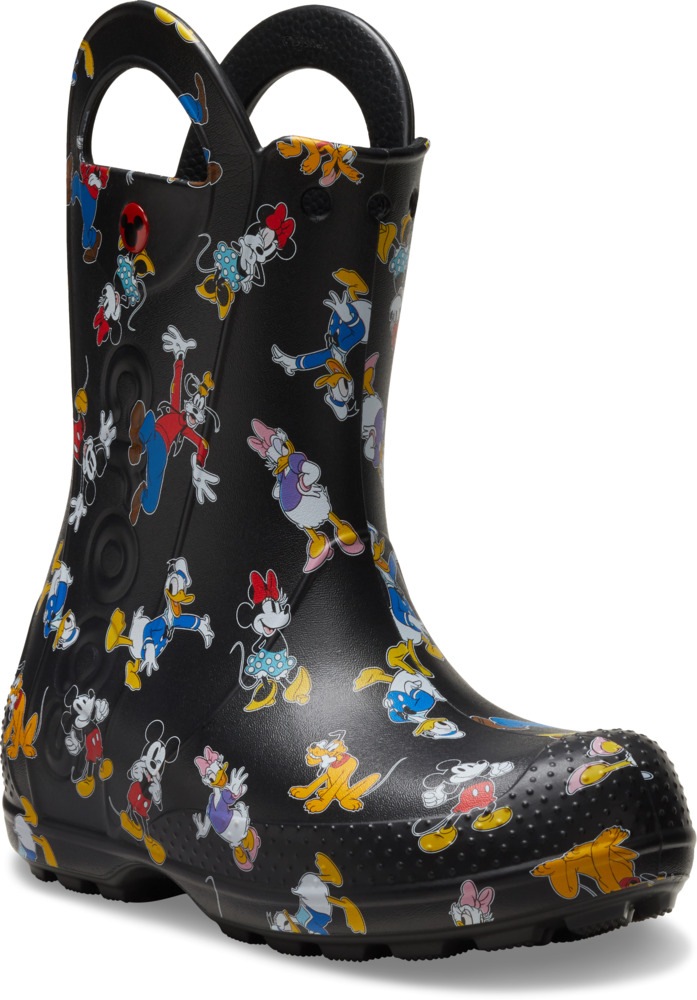 Crocs Gummistiefel »Toddlers’ Mickey Mouse and Friends Handle It Rain Boot«  Regenstiefel, Matschstiefel mit coolem Motiv
