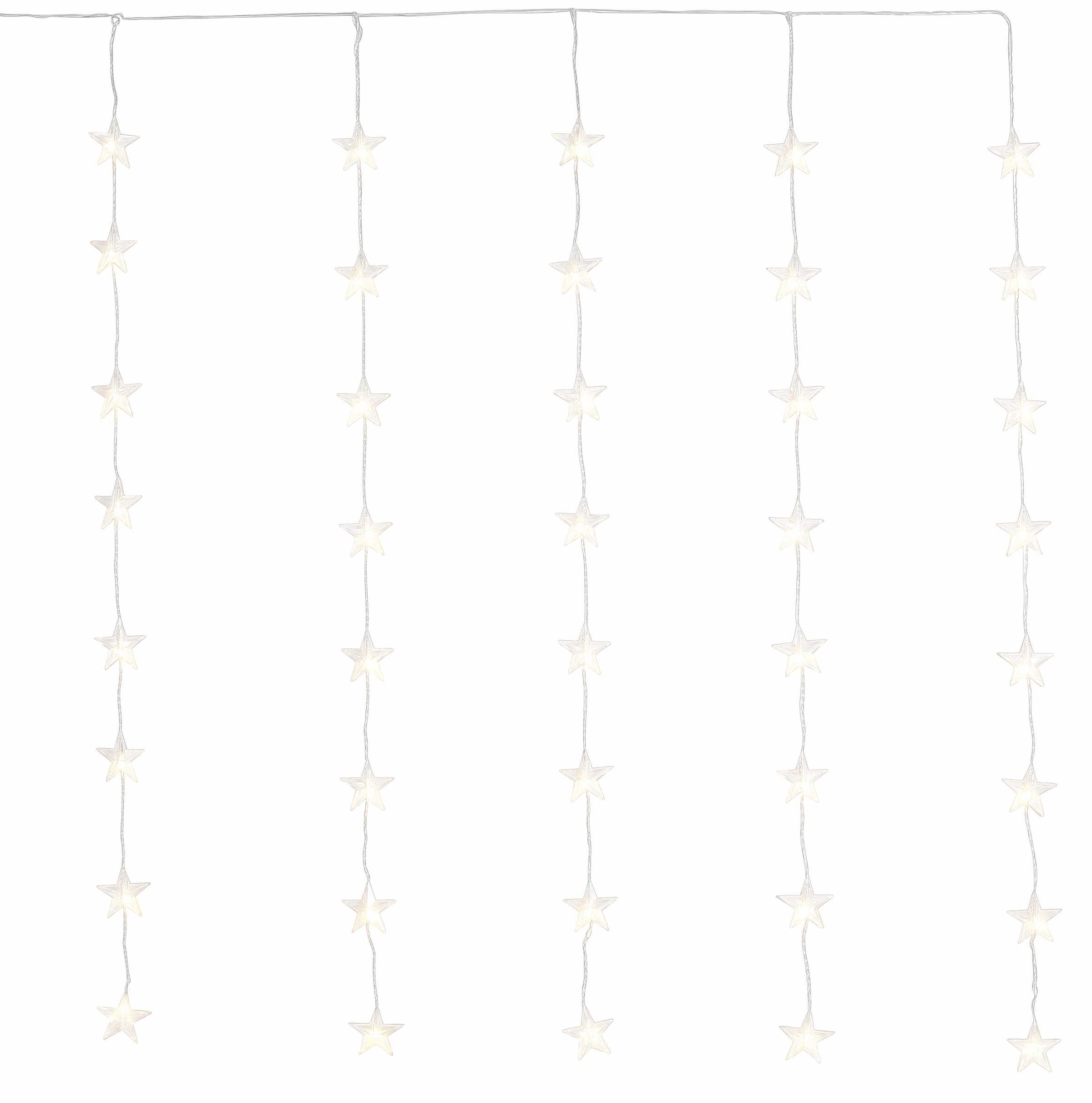 Star-Max LED-Lichtervorhang »Weihnachtsdeko«, LED-Fenster-Vorhang Raten auf bestellen