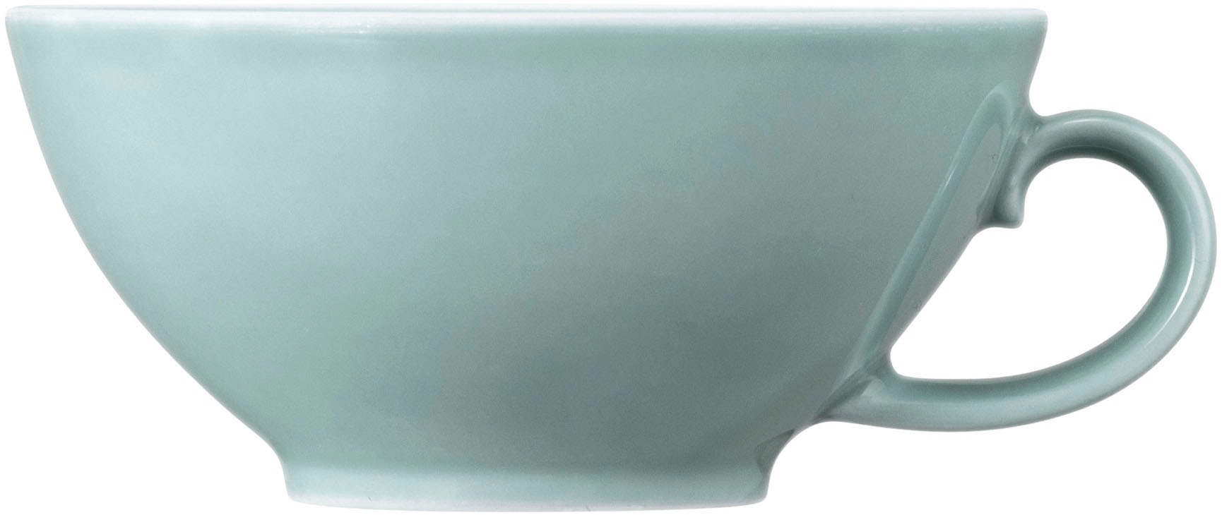 Seltmann Weiden Teeservice »Geschirr-Set Beat«, (Set, 18 tlg., 6 x Teeobertasse, 6 x Kombi-Untertasse klein, 6 x Brotteller), Teller, Tassen, Untertassen, Rillendekor, 18 Teile, für 6 Personen