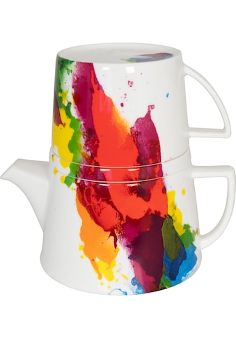 Könitz Teekanne »Tea for me - On colour Flow«, 0,65 l, (Set, 1), 650 ml für 2 Tassen kaufen