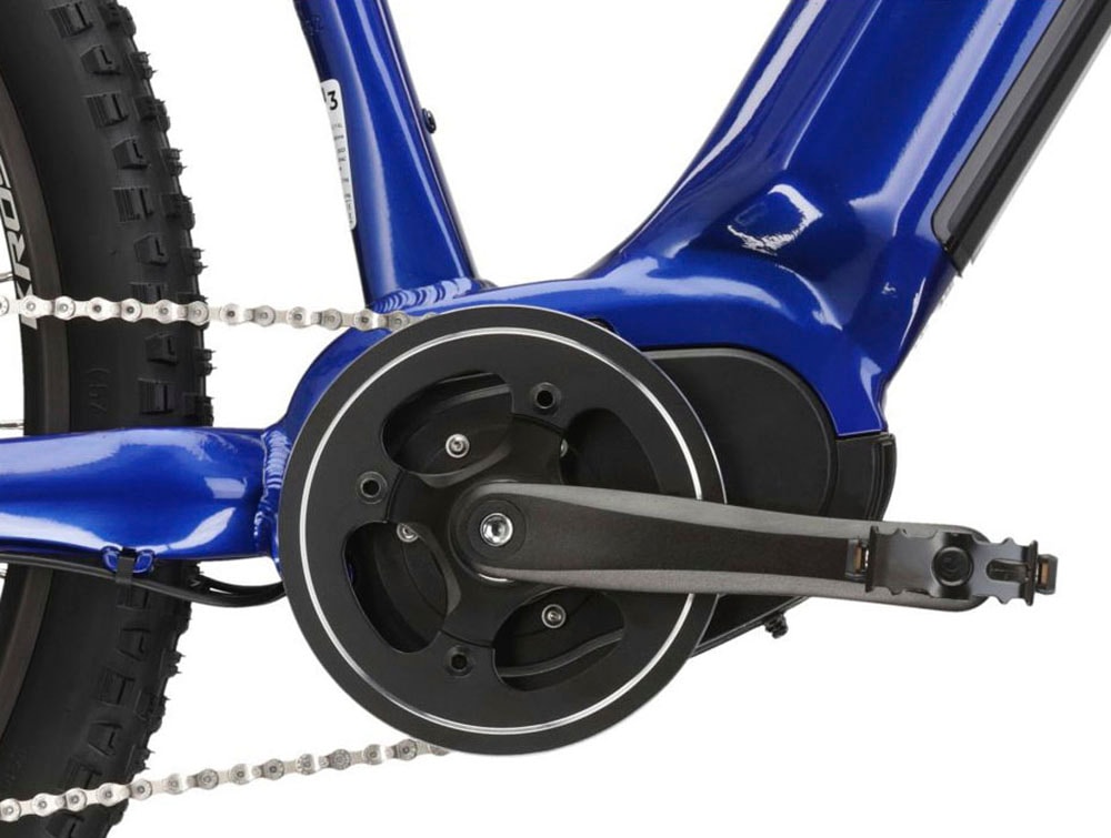 Kross E-Bike »E-MTB Hexagon Boost 5.0 29 Zoll blau«, 9 Gang, microSHIFT, ADVENT M6195, Mittelmotor 250 W, Pedelec, Elektrofahrrad für Damen und Herren