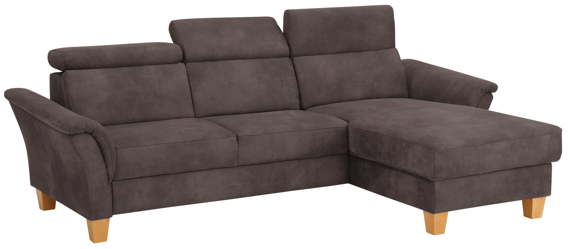 Home affaire Ecksofa »Conville L-Form«, Federkern, wahlweise mit Bettfunktion und Bettkasten bzw. Stauraum