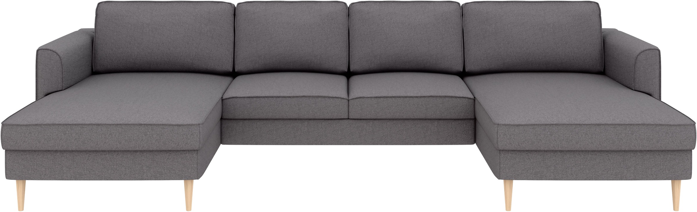 Home affaire Wohnlandschaft »Booster Couch wahlweise mit Schlaffunktion und günstig online kaufen