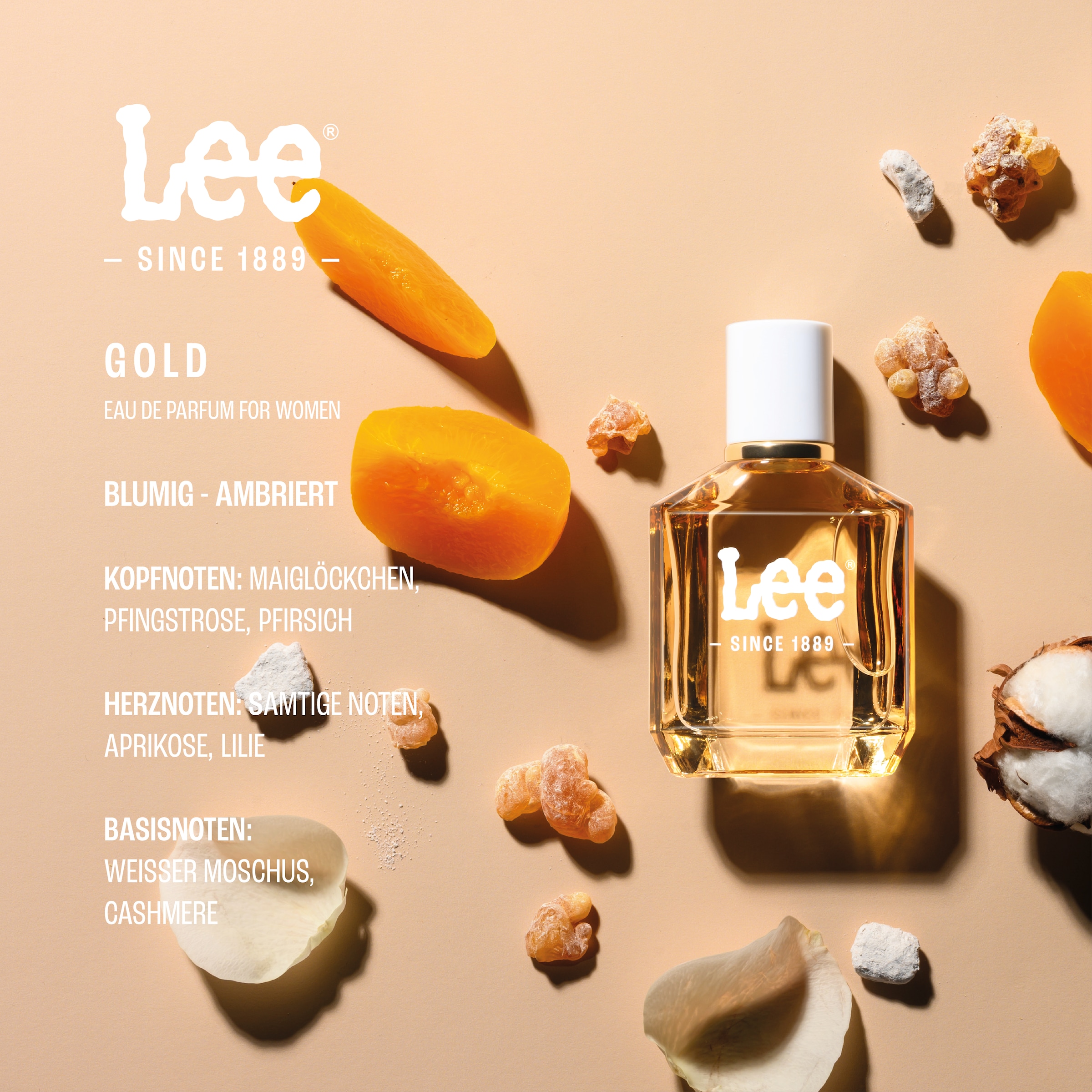 Lee® Eau de Parfum »LEE 1889 GOLD« EDP, 30 ml