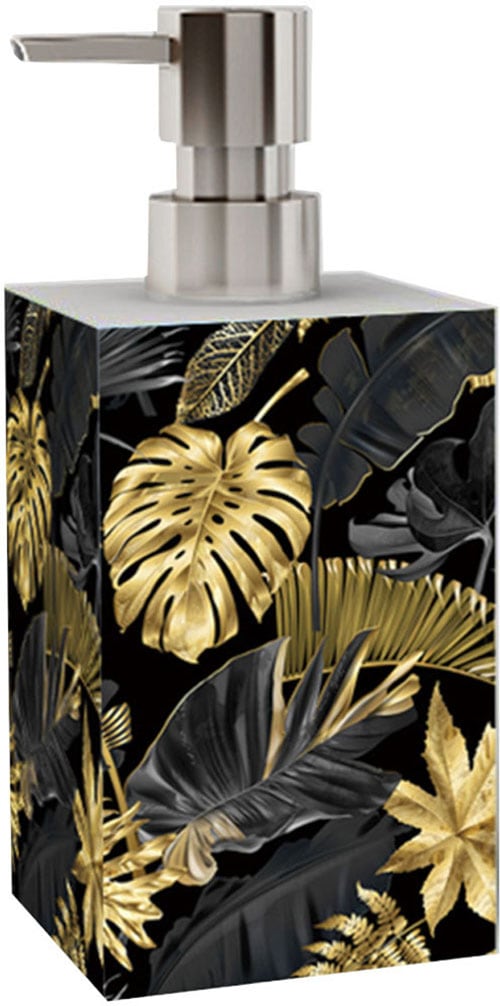 Sanilo Badaccessoire-Set »mit Motiv, viele schöne Seifenspender und WC Bürsten zur Auswahl« 2-tlg., Desinfektionsspender mit stabiler Pumpe, hochwertig & modern