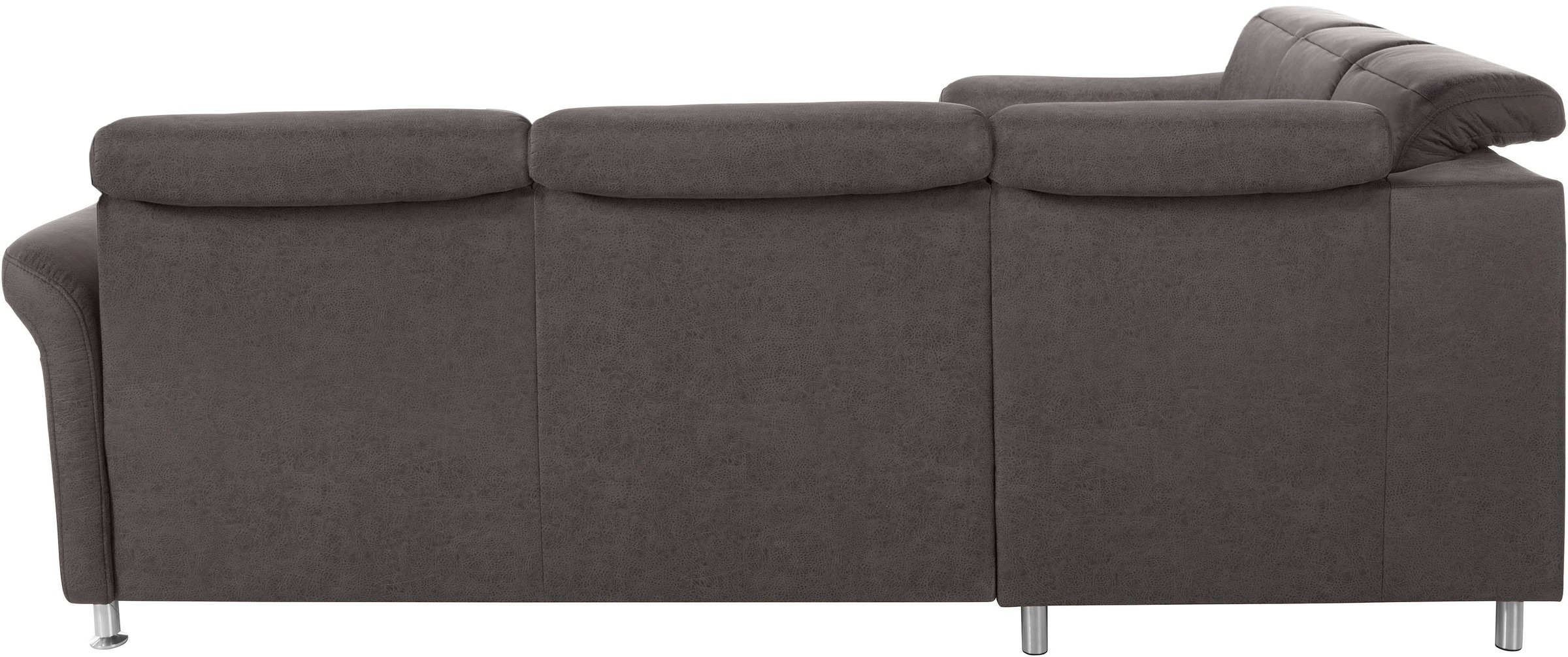 sit&more Ecksofa »Darwin L-Form«, inklusive Federkern, wahlweise mit Kopfteilverstellung, Bettfunktion