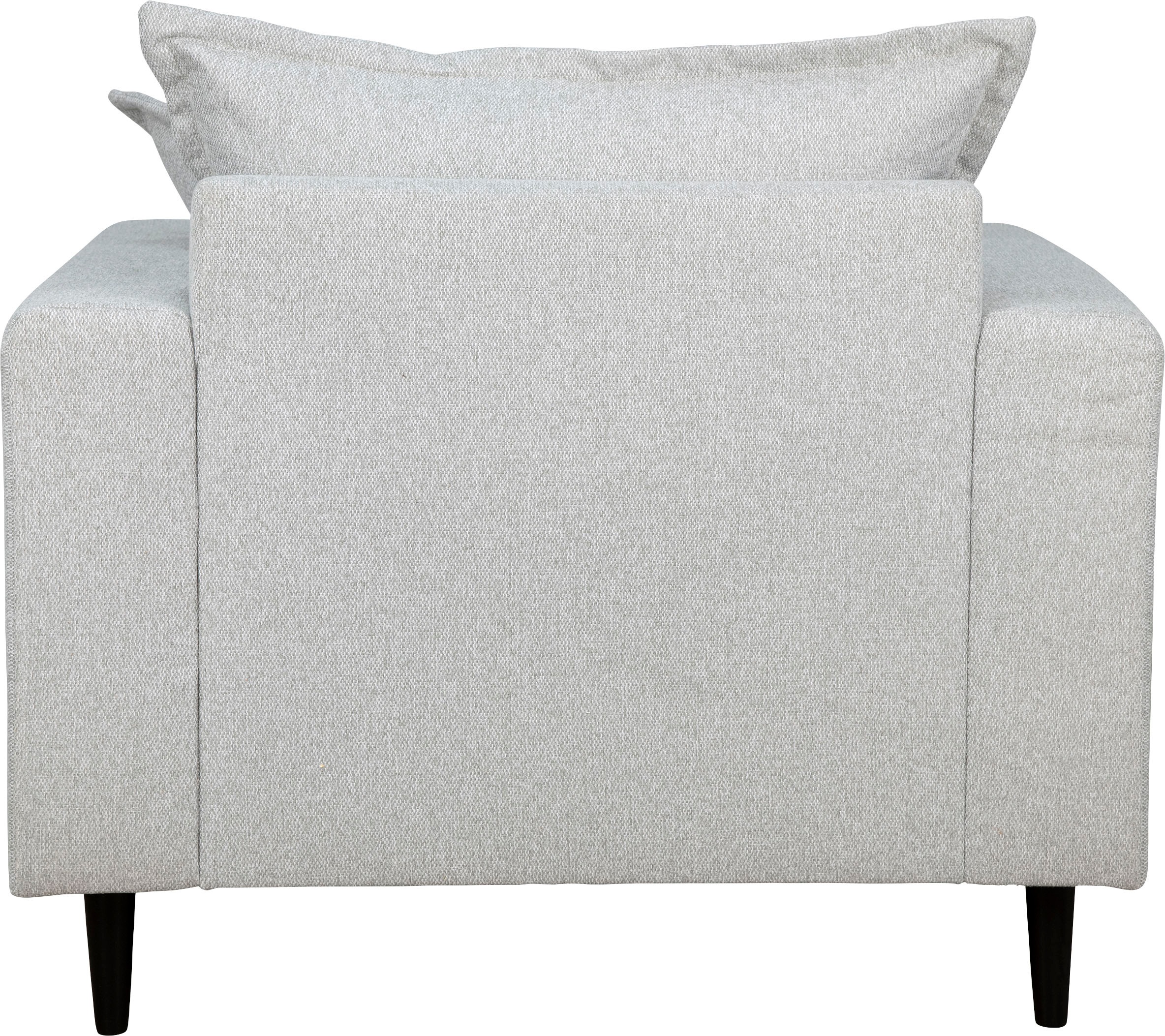 Home affaire Sessel »VEYRAS Loungesessel, Maße B/T/H: 95/84/76 cm«, mit Wellenunterfederung, incl. Kissen