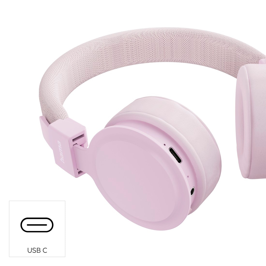 Hama Bluetooth-Kopfhörer »Bluetooth Kopfhörer (kabellos, On-Ear, faltbar, mit Mikrofon)« Sprachsteuerung | integrierte Steuerung für Anrufe und Musik