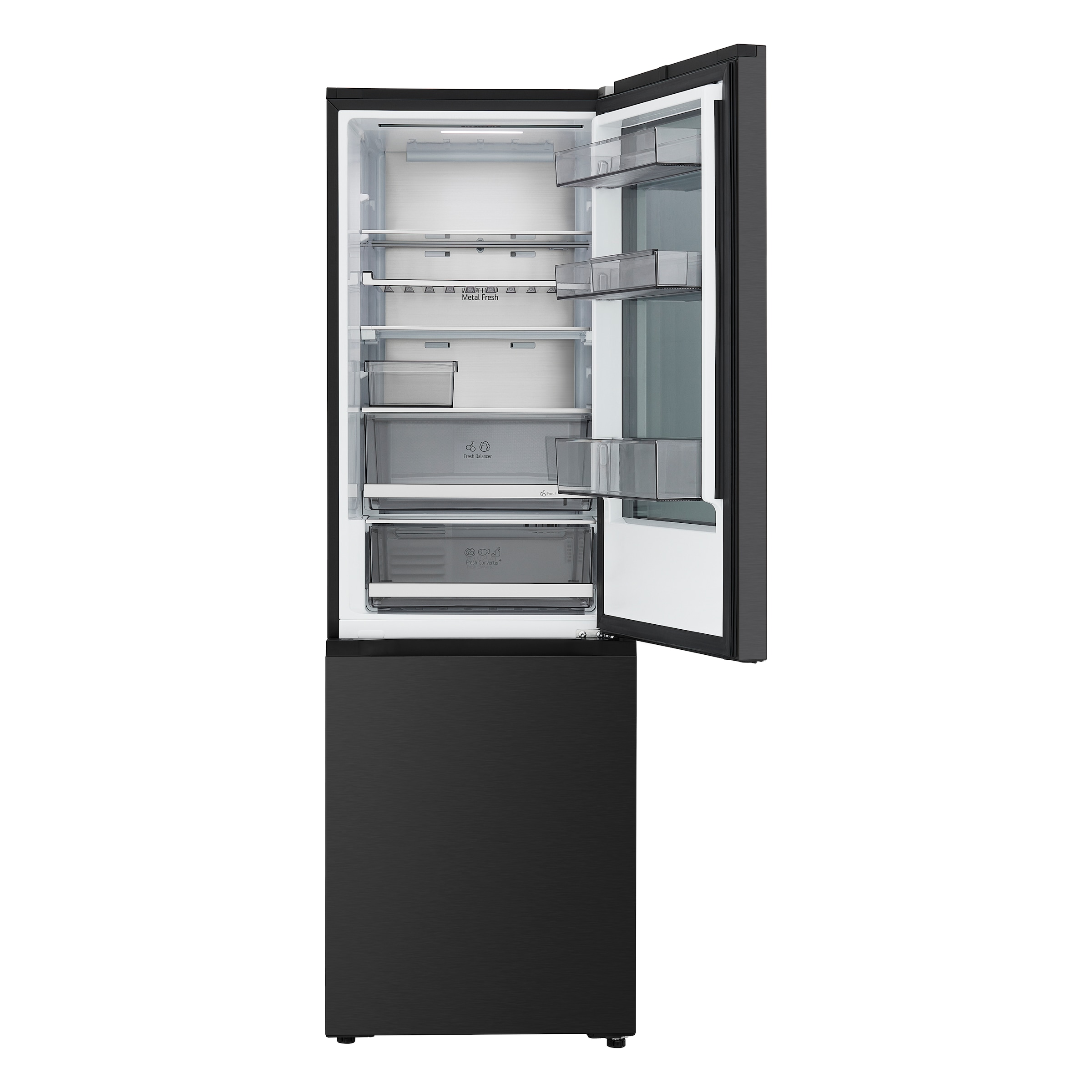 LG Kühl-/Gefrierkombination Serie 5 »GBGS514CEV« 186 cm hoch 59,7 cm breit InstaView, FRESHConverter+, Total No Frost, Zero Clearance+, ThinQ