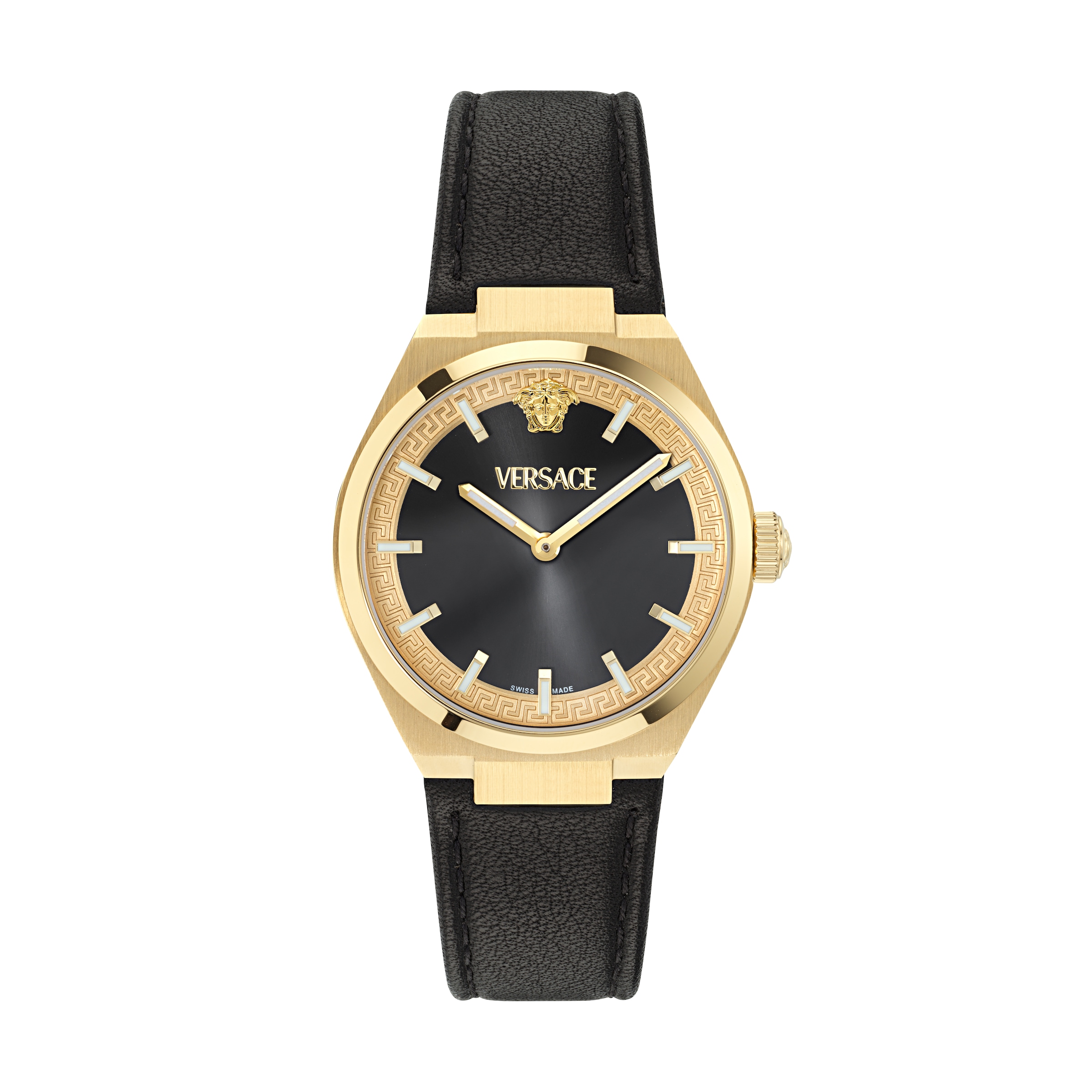 Versace Quarzuhr »V-AURIA« Armbanduhr, Damenuhr, Swiss Made, analog