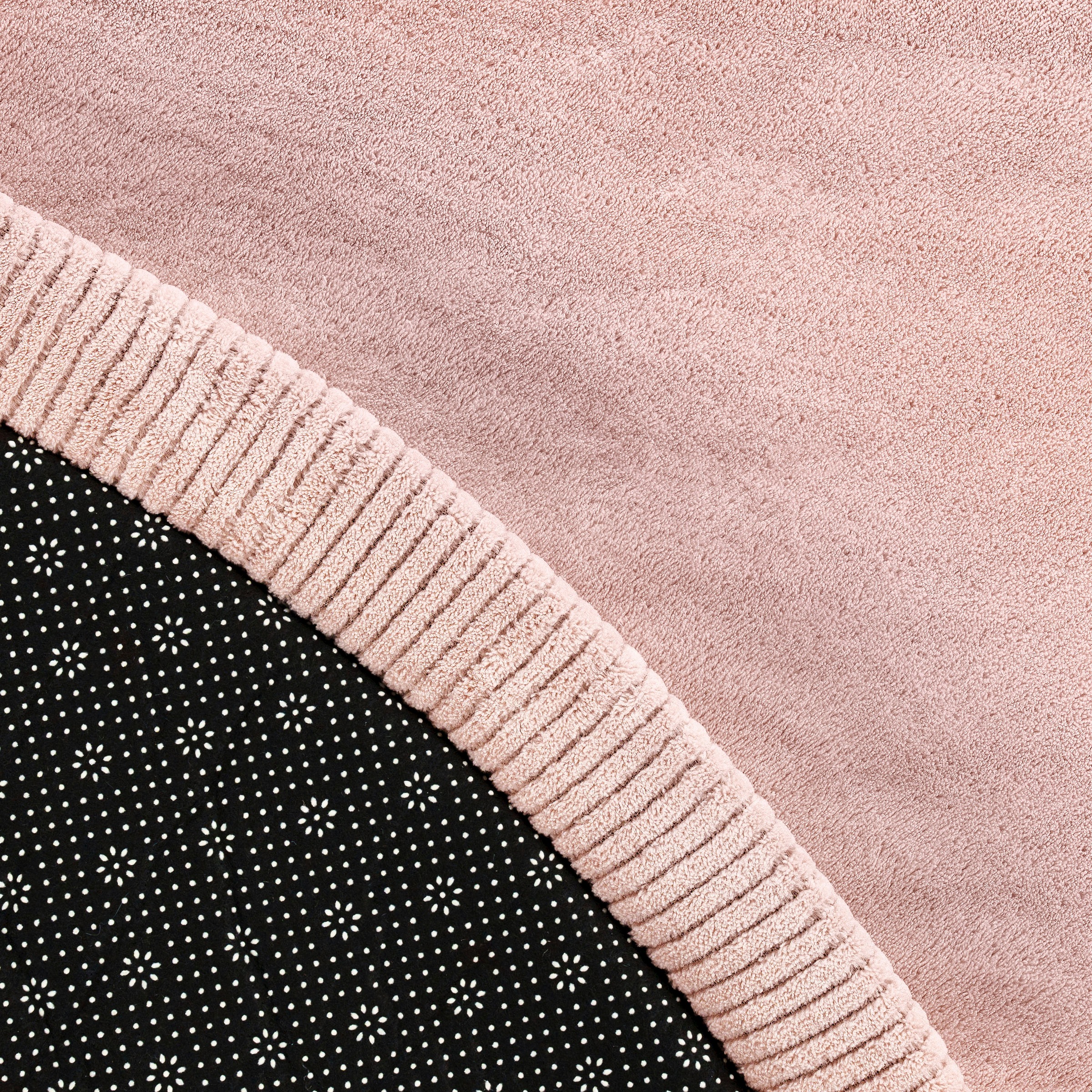 Paco Home Teppich »Tatami 475«, rund, 24 mm Höhe, Kurzflor, Uni Farben, mit günstig online kaufen