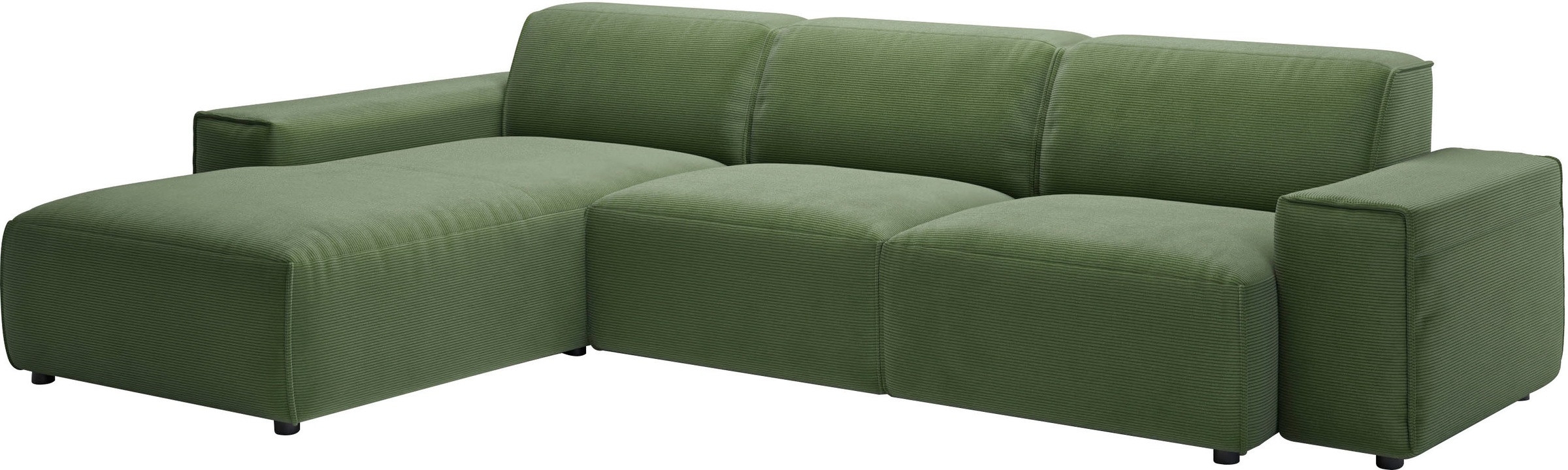 andas Ecksofa »Glimminge auch in Breitcord, Feincord, Bouclé + Easy care-Bezug«, L-Form, Breite 294, Zierkissen