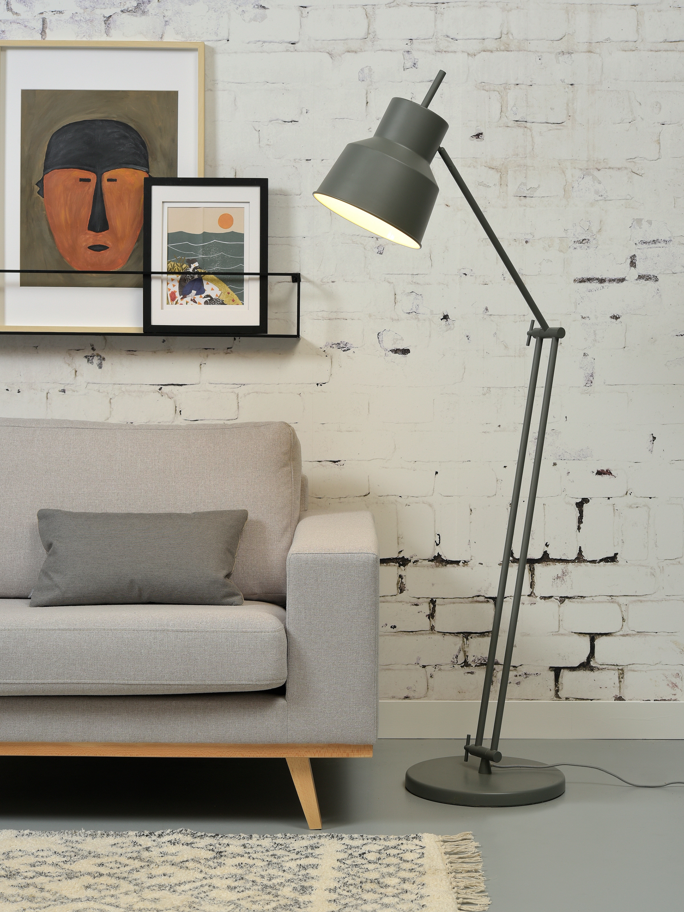it's About RoMi Stehlampe »Belfast«, 1 flammig, Leuchtmittel E27 | ohne Leuchtmittel