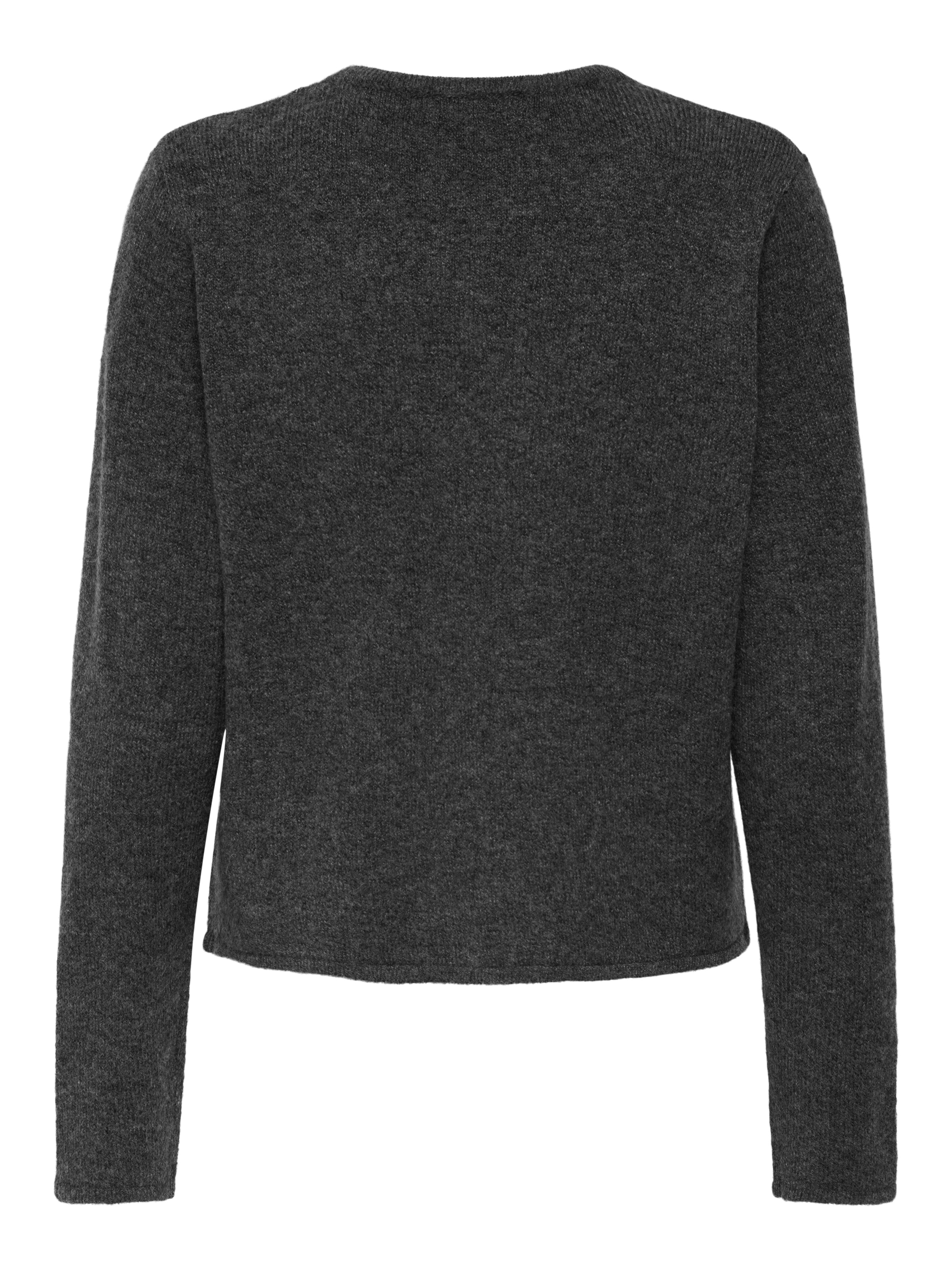 JDY Strickjacke »JDYRUE LIFE L/S ONEBUTTON CARDI KNT NOOS« Materialmix