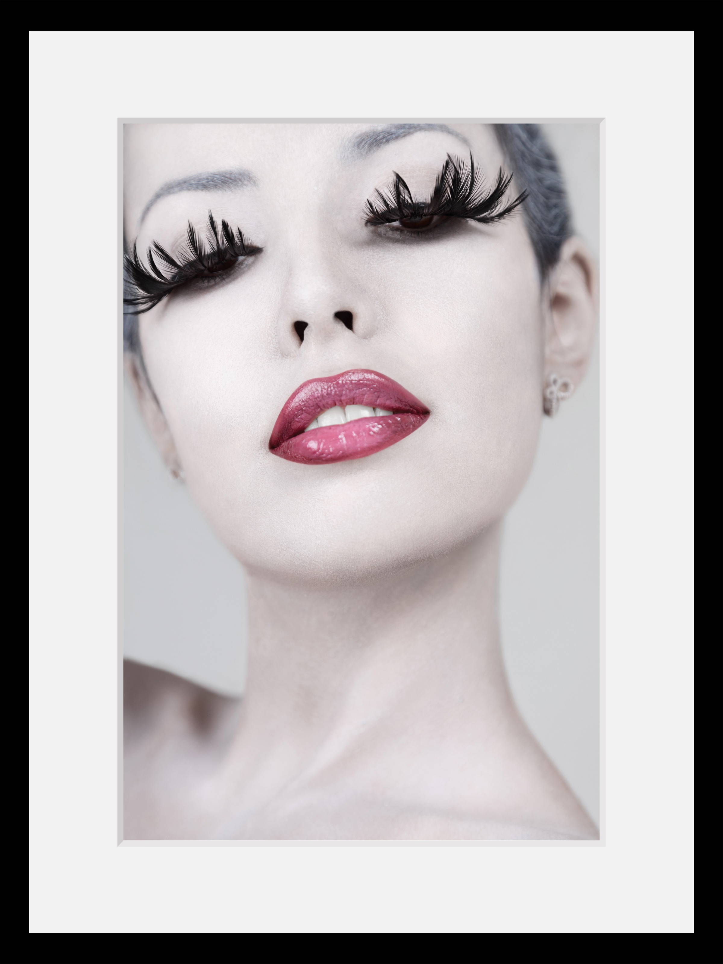 queence Bild »Lashes«, Frau-Mode-Fashion-Kunst-Bilder von Frauen-Foto, HD P günstig online kaufen