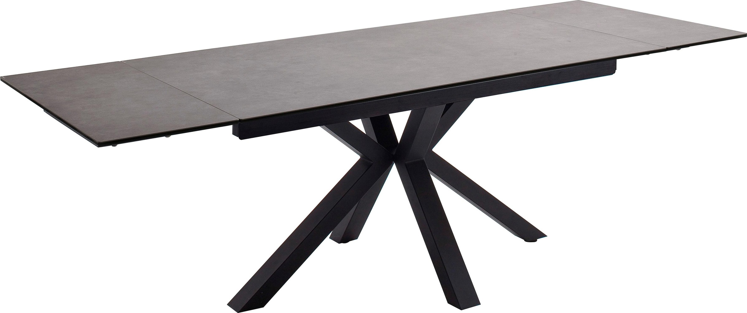 MCA furniture Esstisch »Nagano« Esstisch Glas-Keramik mit Stirnauszug günstig online kaufen