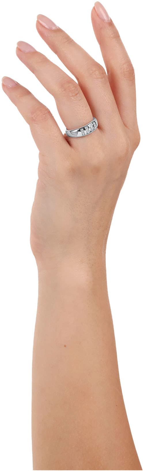 s.Oliver Fingerring »2038768/-70/-71/-73«, mit Zirkonia (synth.)