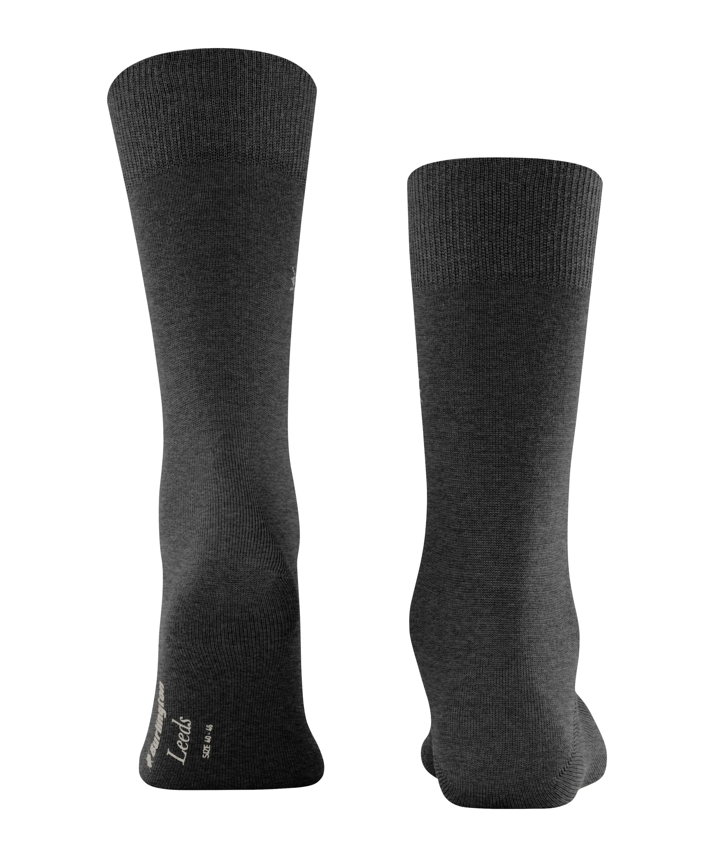 Burlington Socken »Leeds« mit Merinowolle, feuchtigkeitsregulierend, atmungsaktiv