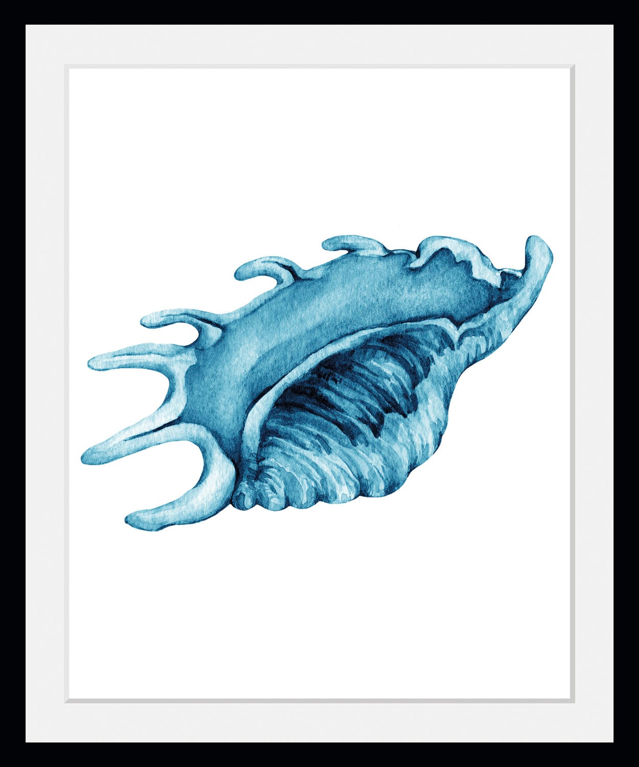 queence Bild »Ralf« Kunst | Meer | Wassertiere 1 Stk. tlg. HD Premium Poster-Druck inkl. Holzrahmen