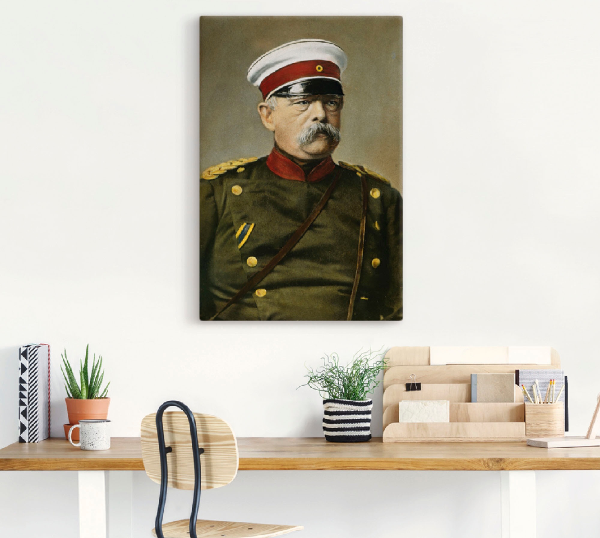 Artland Wandbild »Otto von Bismarck«, Menschen, (1 St.), als Leinwandbild, günstig online kaufen