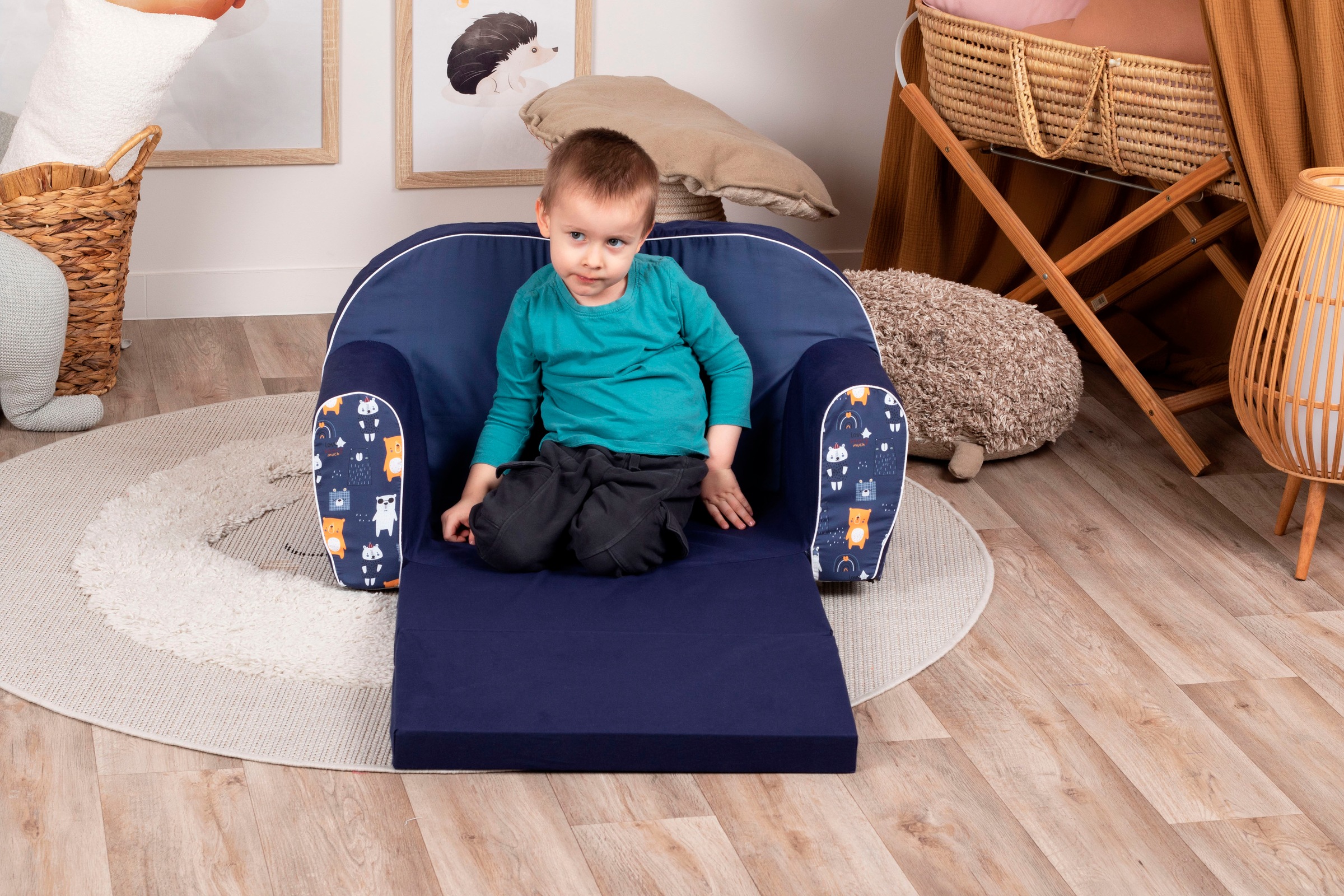 Knorrtoys® Sofa »Pretty bear«, für Kinder; Made in Europe