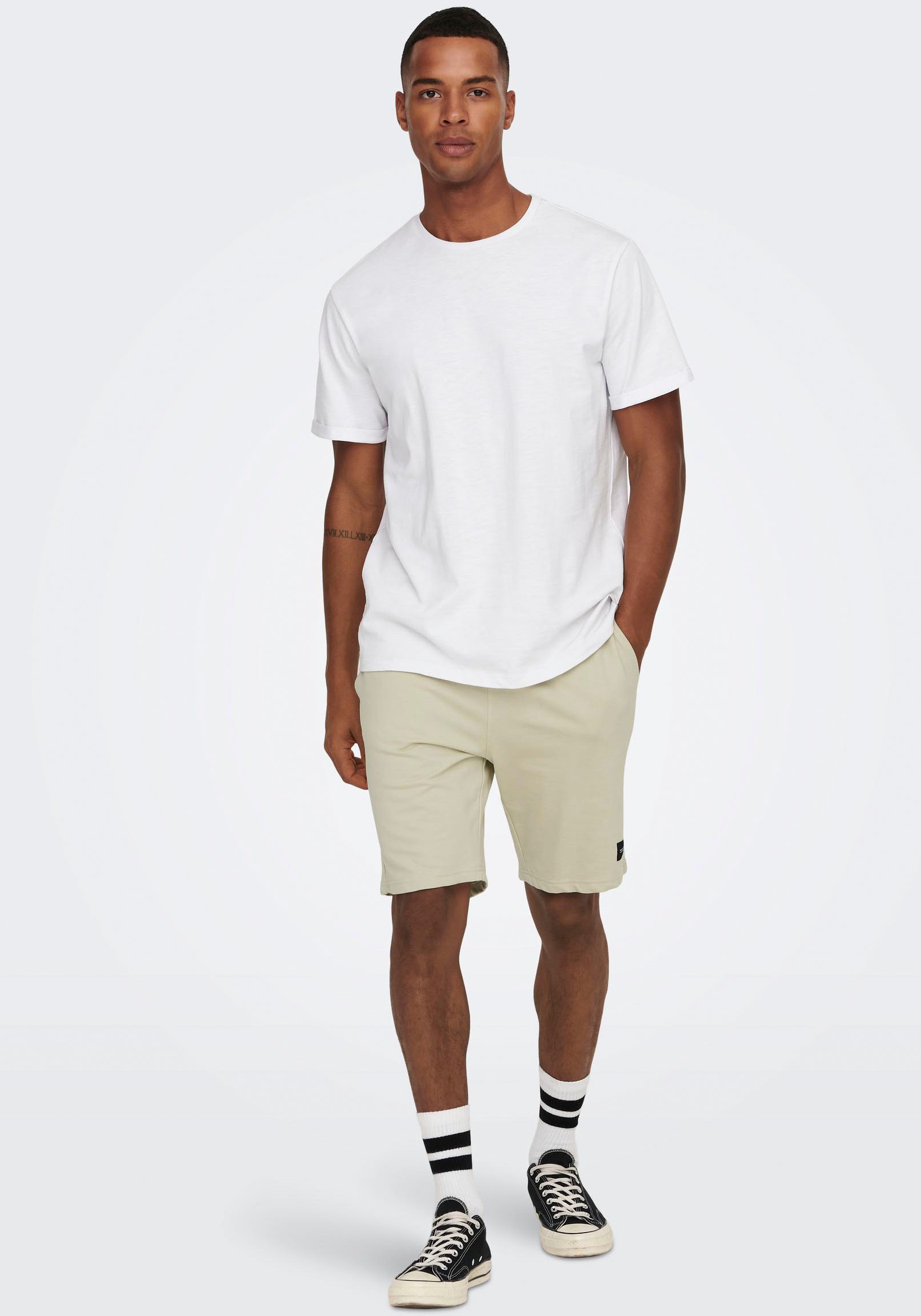 7. Bild von ONLY & SONS Sweatshorts »ONSNEIL SWEAT SHORTS«, unifarben