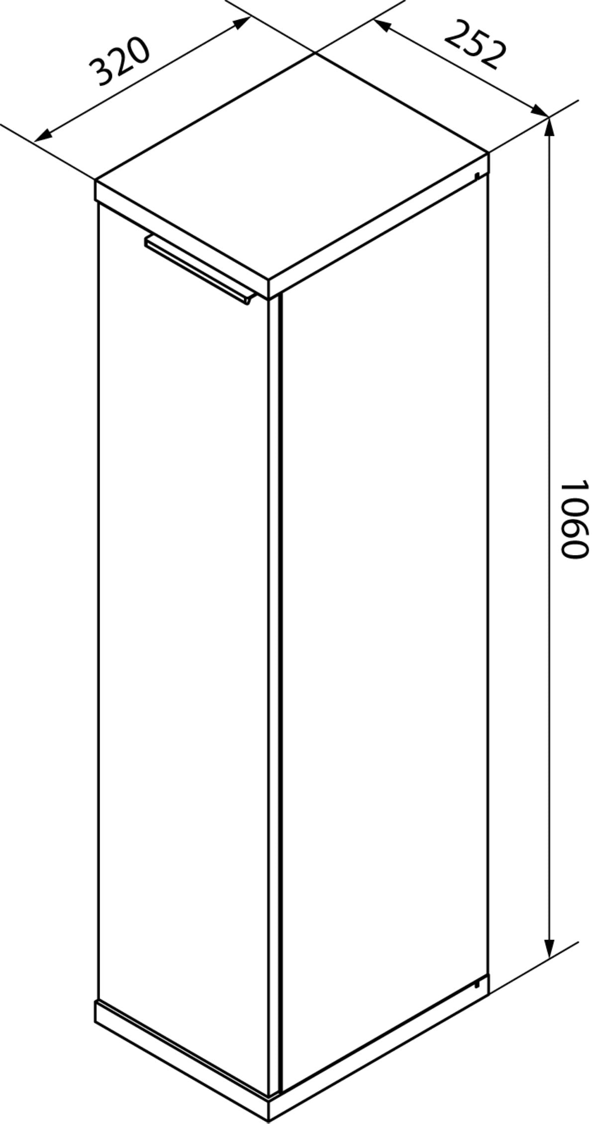 welltime Midischrank »Belmont«