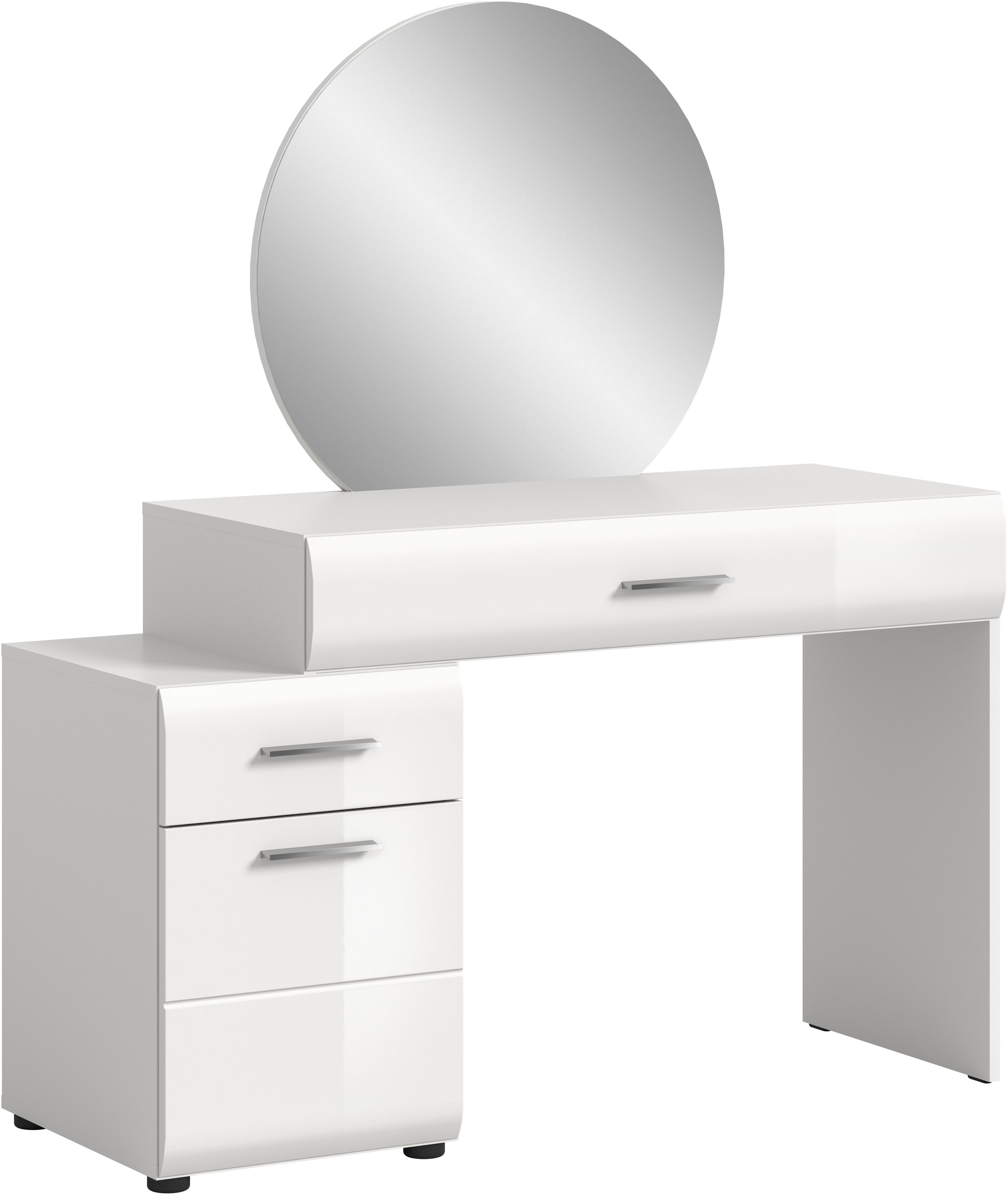 INOSIGN Schminktisch »FLORENZ, hochwertige MDF-Front, Rillenfräsung, 2 Schu günstig online kaufen