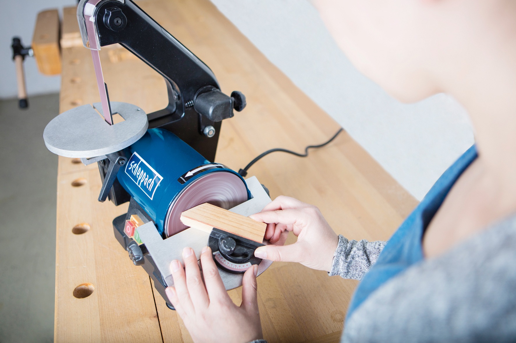 Scheppach Band-Tellerschleifer »BTS700«