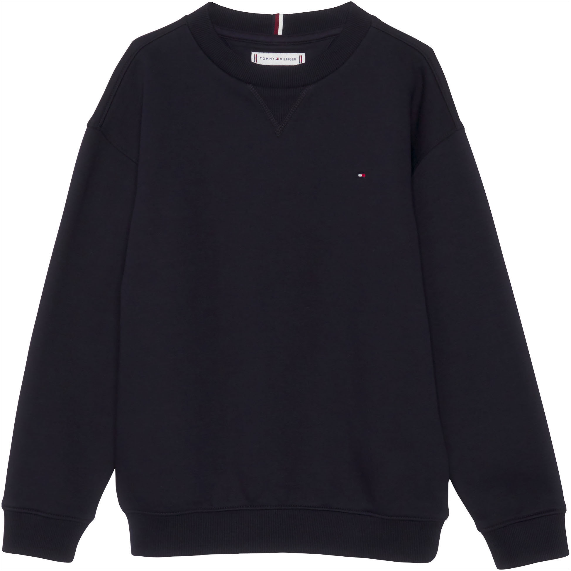 Tommy Hilfiger Sweatshirt »U TIMELESS SWEATSHIRT«, Babys bis 2 Jahre, Logostickerei, Rundhals