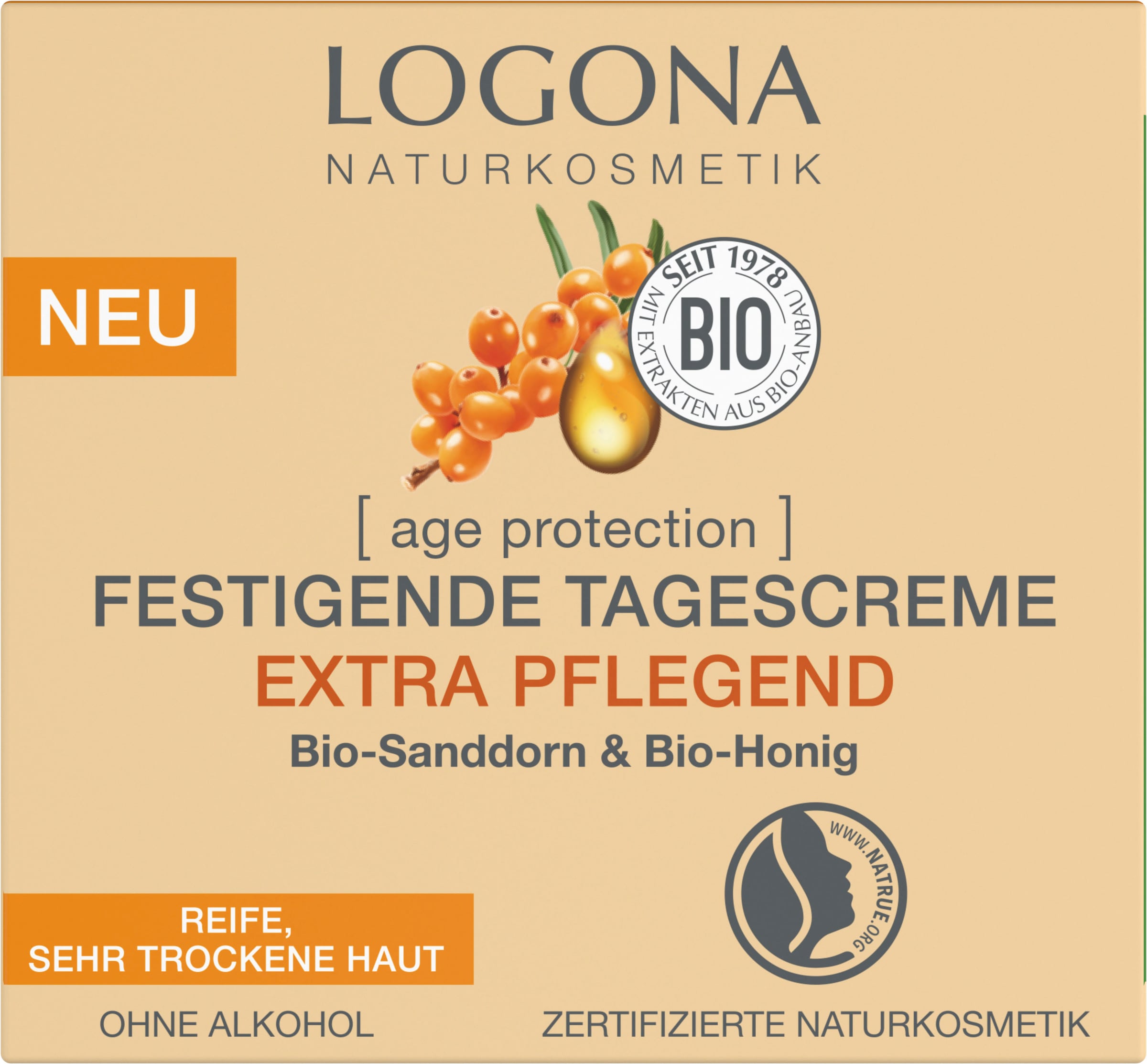 2. Bild von LOGONA Tagescreme »Logona AP Pflegende Tagescreme«