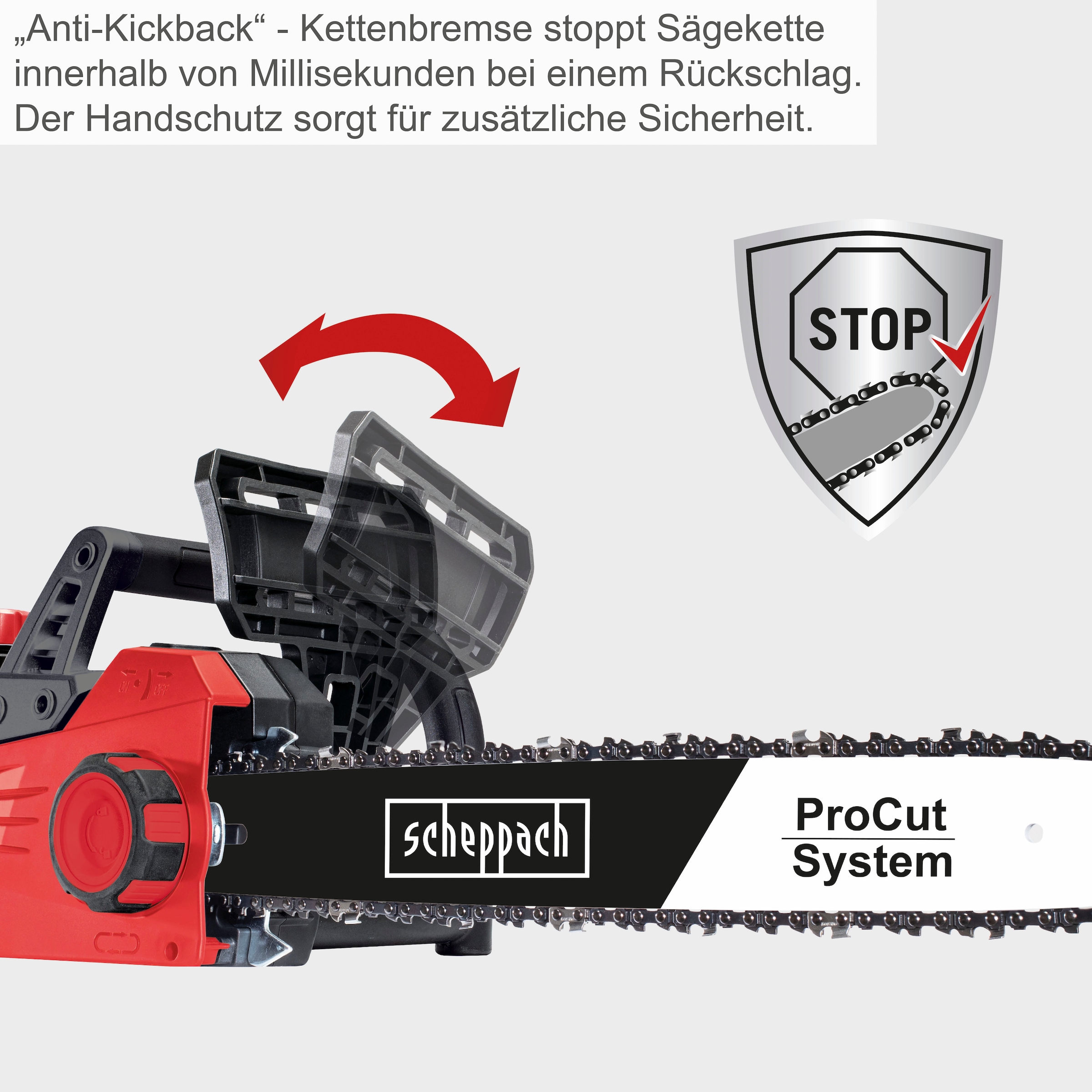 Scheppach Elektro-Kettensäge »CSE2600«