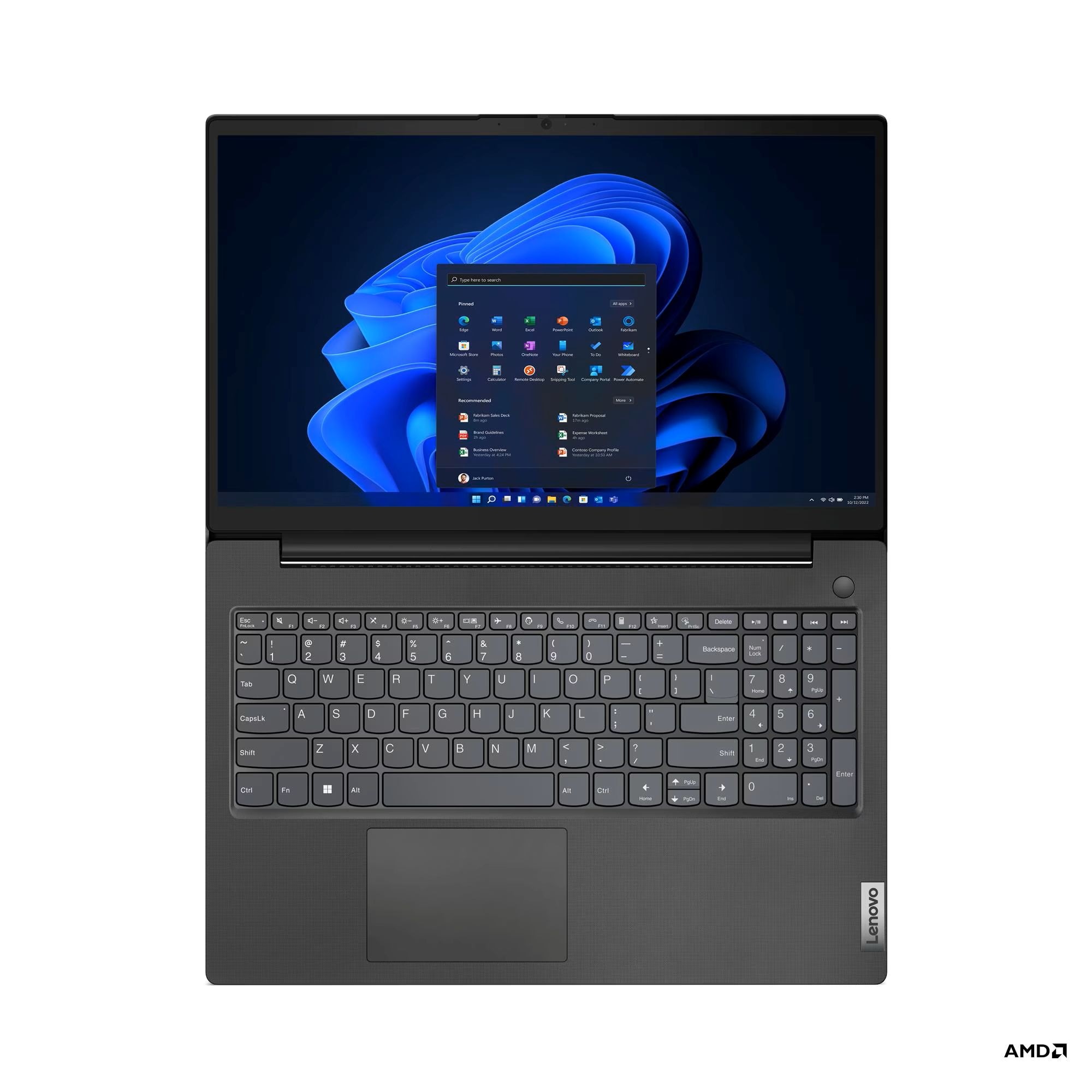 Lenovo Notebook »V15 G4 AMN 15,6" FHD Ryzen 5 7520U 16GB RAM 512GB SSD WIN11 Pro« 39,6 cm / 15,6 ″ AMD Ryzen 5 512 GB SSD Windows 11 Pro