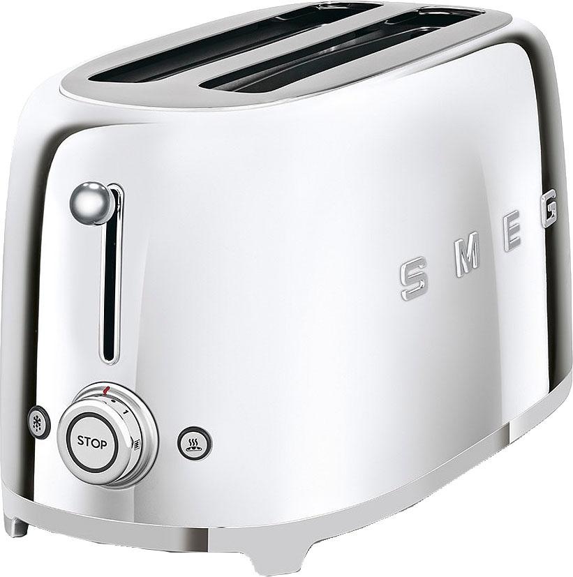 Smeg Toaster »TSF02SSEU«, 2 lange Schlitze, für 2 Scheiben, 1500 W