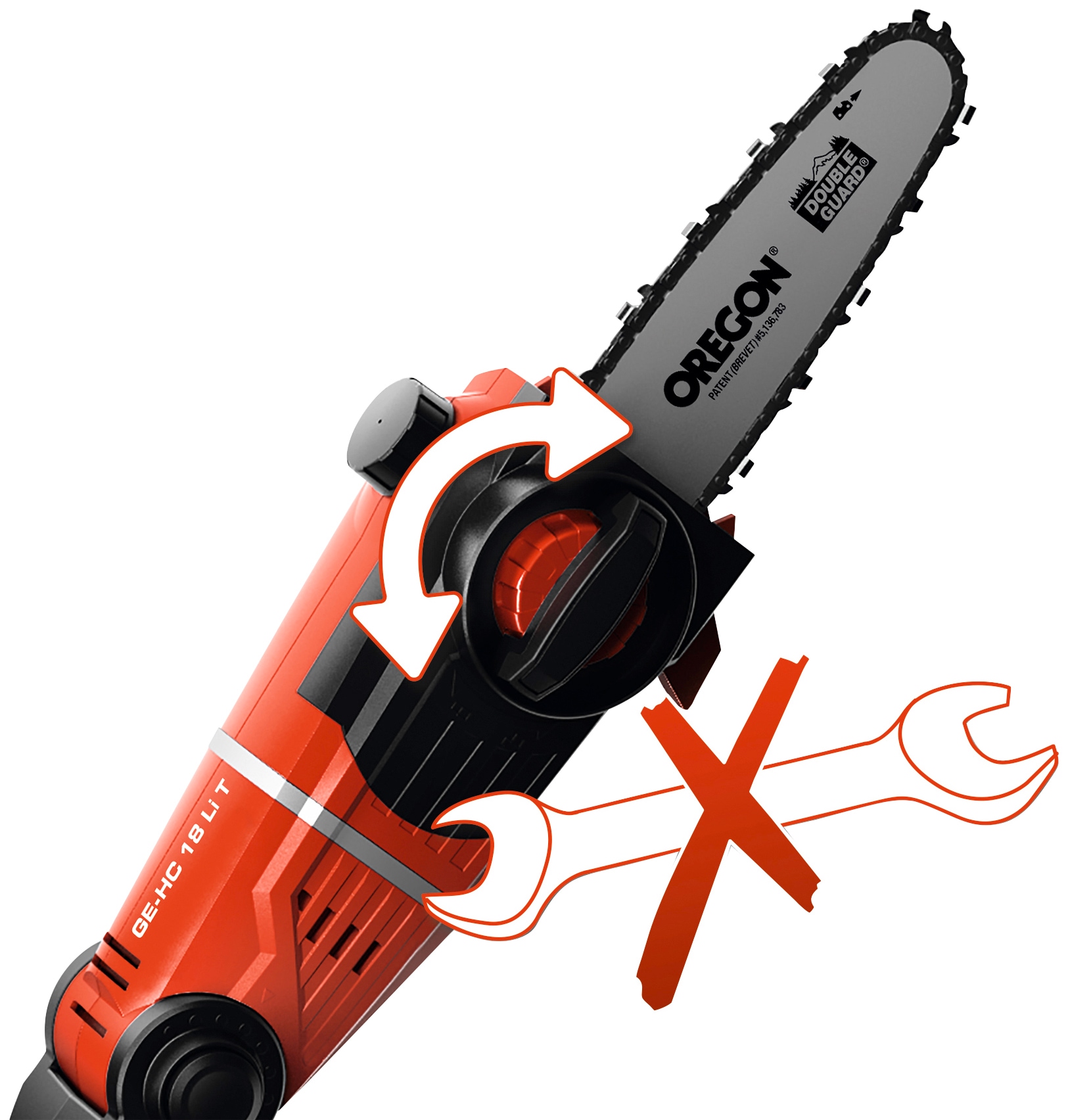 Einhell Garten-Multifunktionsgerät »GE-HC 18 Li T Kit«, mit Akku und Ladegerät