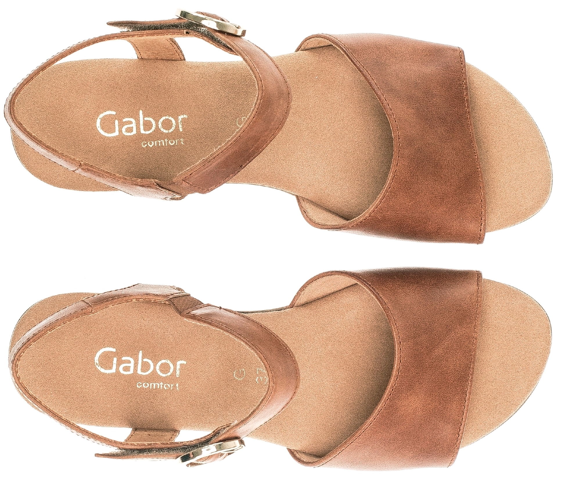 Gabor Sandalette »KRETA«  , Blockabsatz, Sommerschuh, Sandale mit Zierschnalle, Weite G (weit)