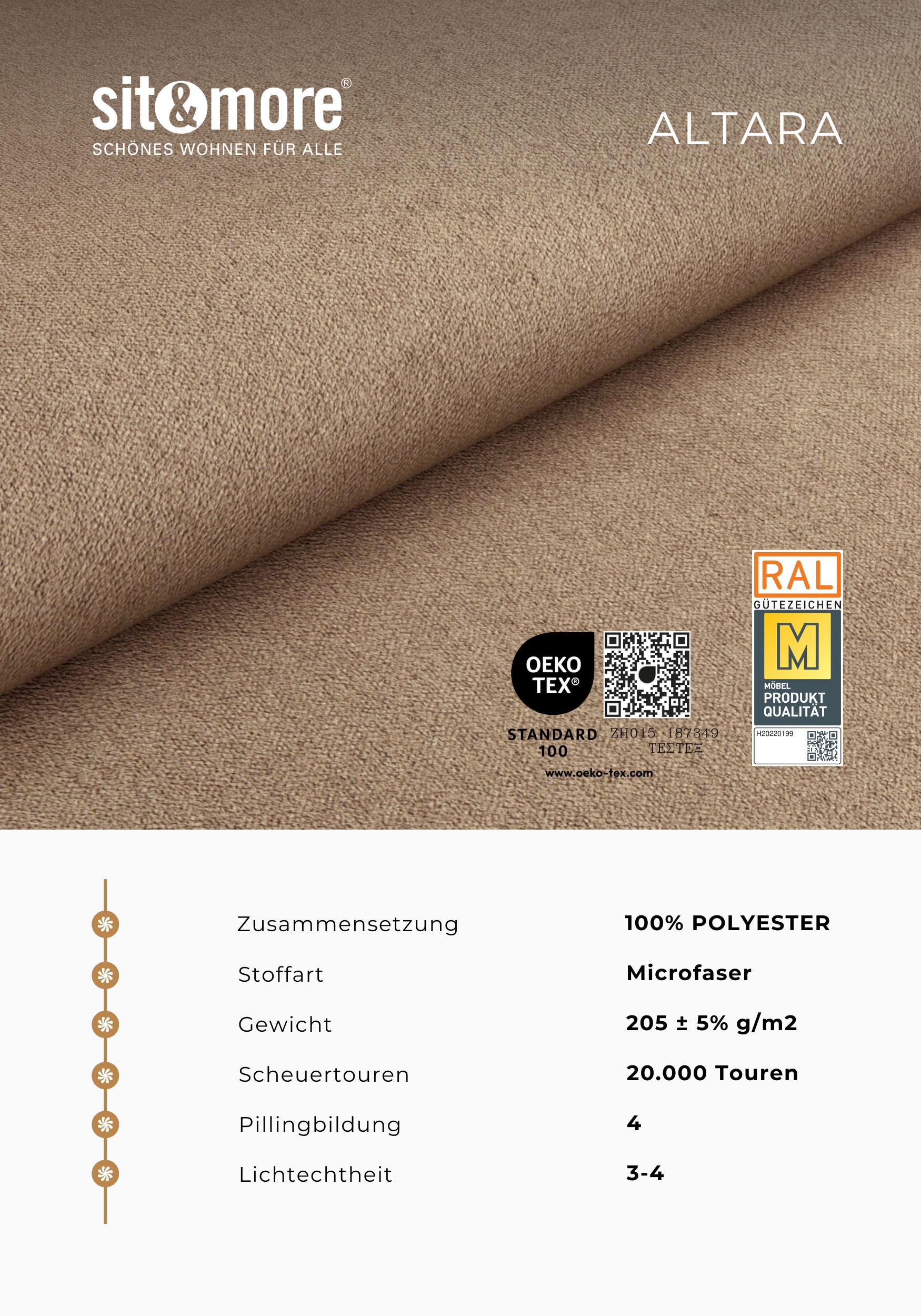 sit&more Sessel »Top Savona« inklusive Federkern