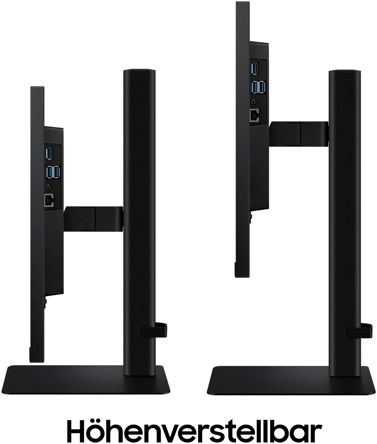 Samsung LED-Monitor »S24D600UAU«, 60 cm/24 Zoll, 2560 x 1440 px, QHD, 5 ms Reaktionszeit, 100 Hz