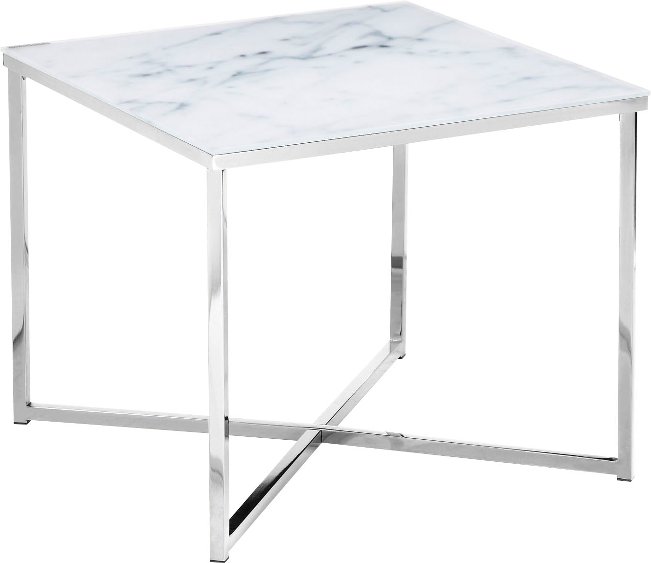 Breite Tischplatte GROUP Rauchglas, auf aus 55 Raten cm Couchtisch ACTONA »Conrad«, Metallgestell, kaufen