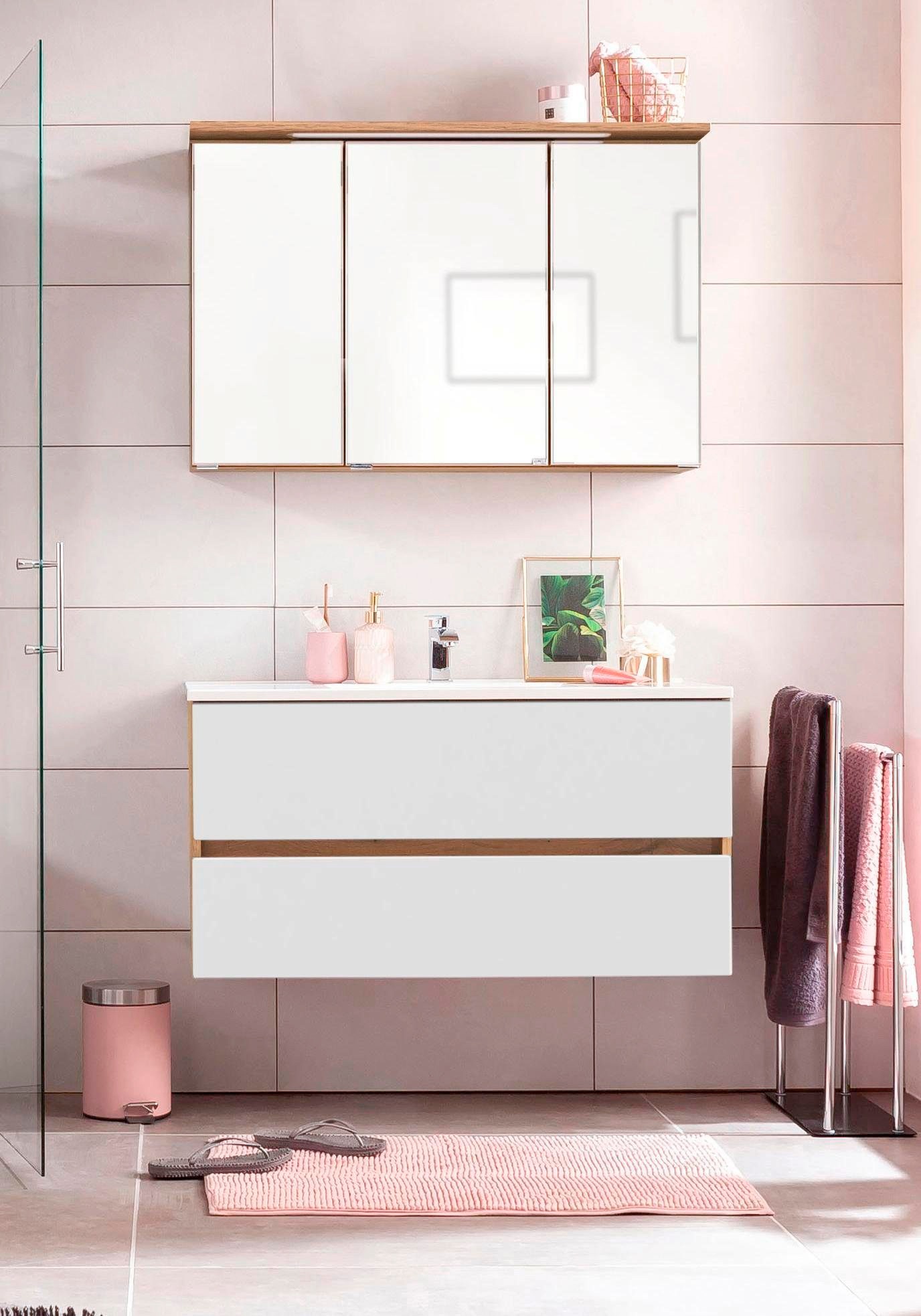 welltime Badmöbel-Set »Lucca« 2 Stk. tlg. günstig online kaufen