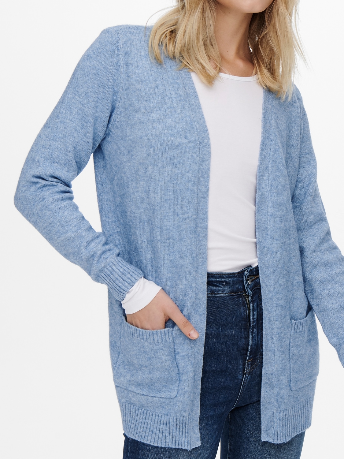 ONLY Strickjacke »ONLLESLY«, in melierter Optik