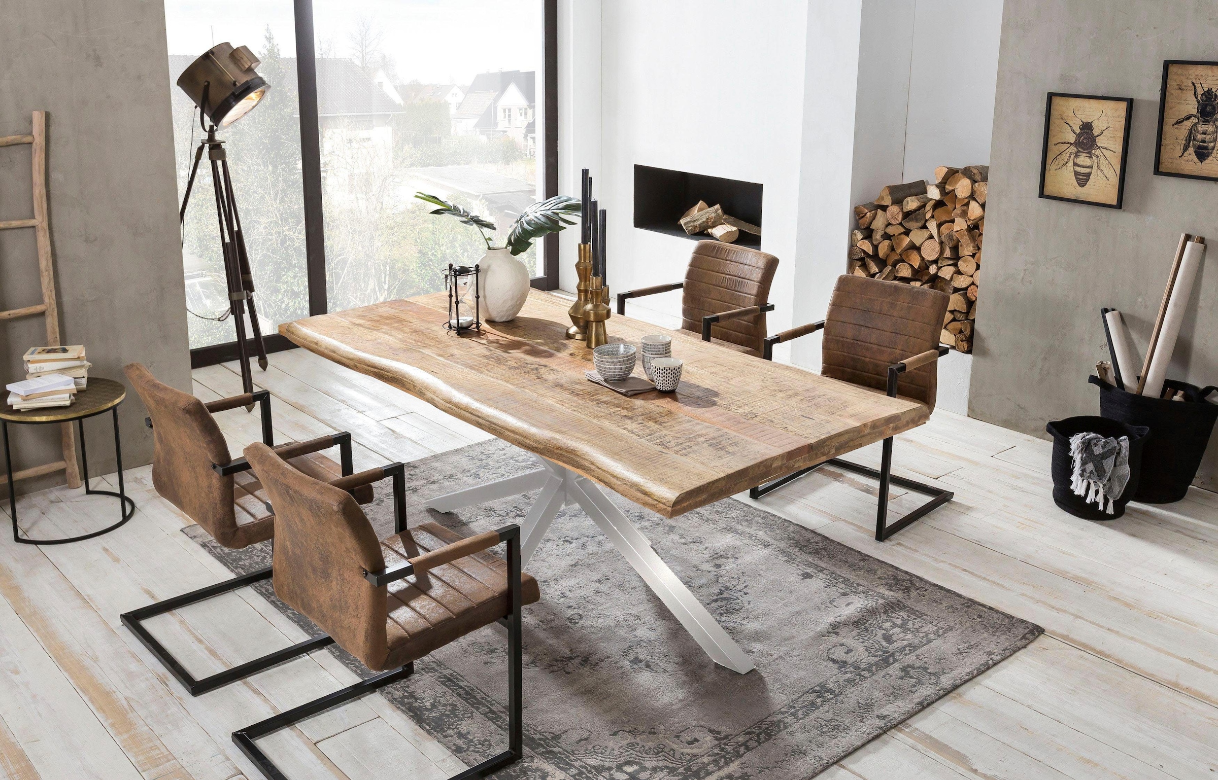 SIT Esstisch »Tops&Tables« mit Baumkante wie gewachsen günstig online kaufen