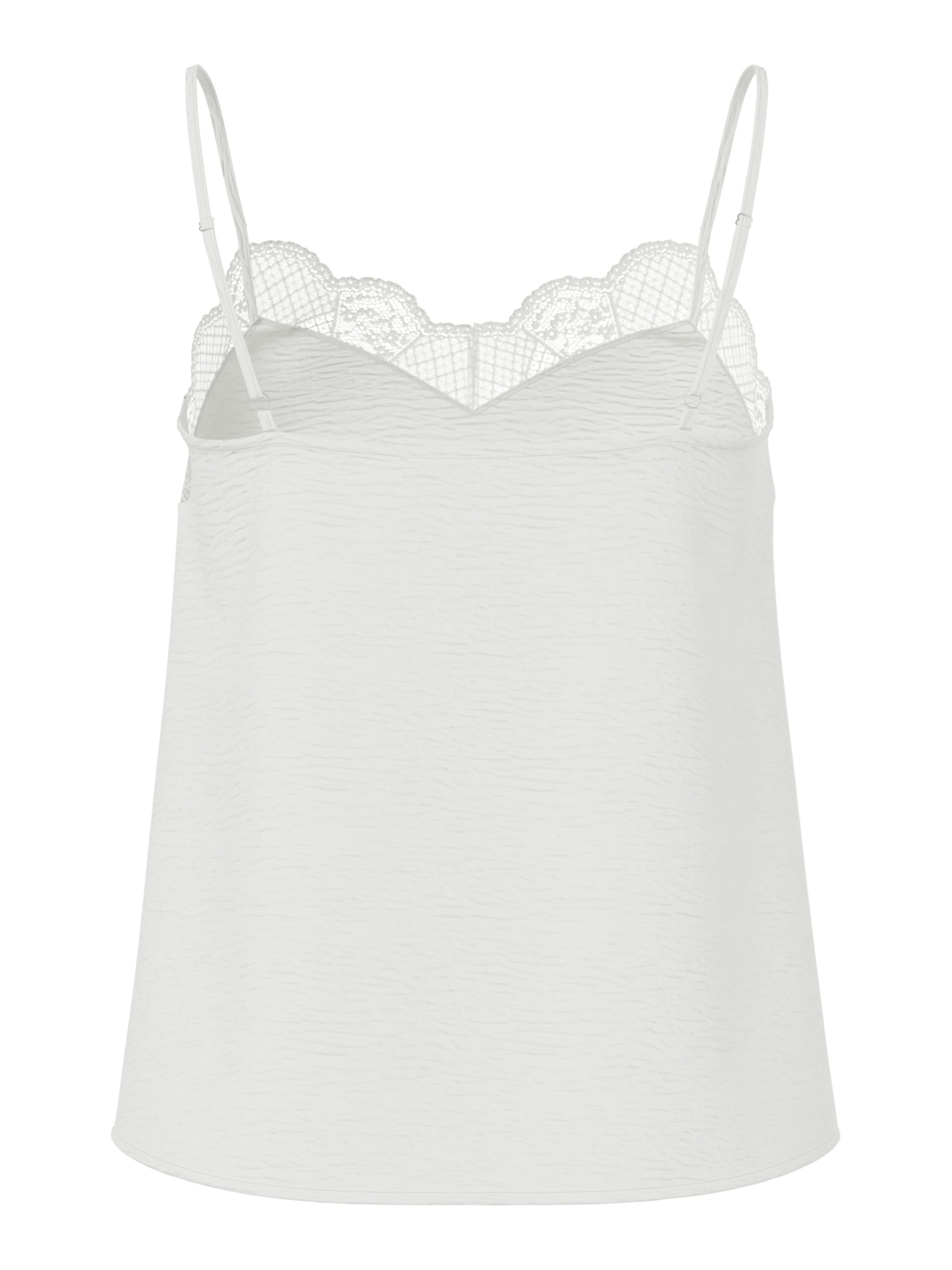pieces Trägertop »PCTIFFANY STRAP LACE TOP WVN NOOS BC« Kunstfaser, regular fit