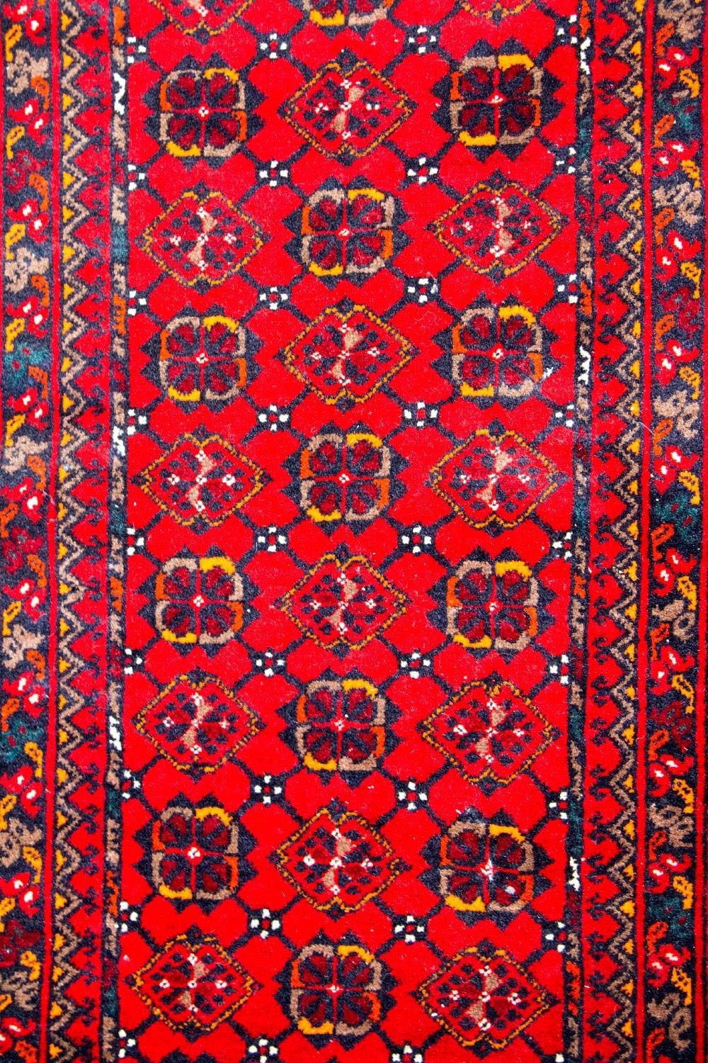 morgenland Wollteppich »Buchara Teppich handgeknüpft rot
