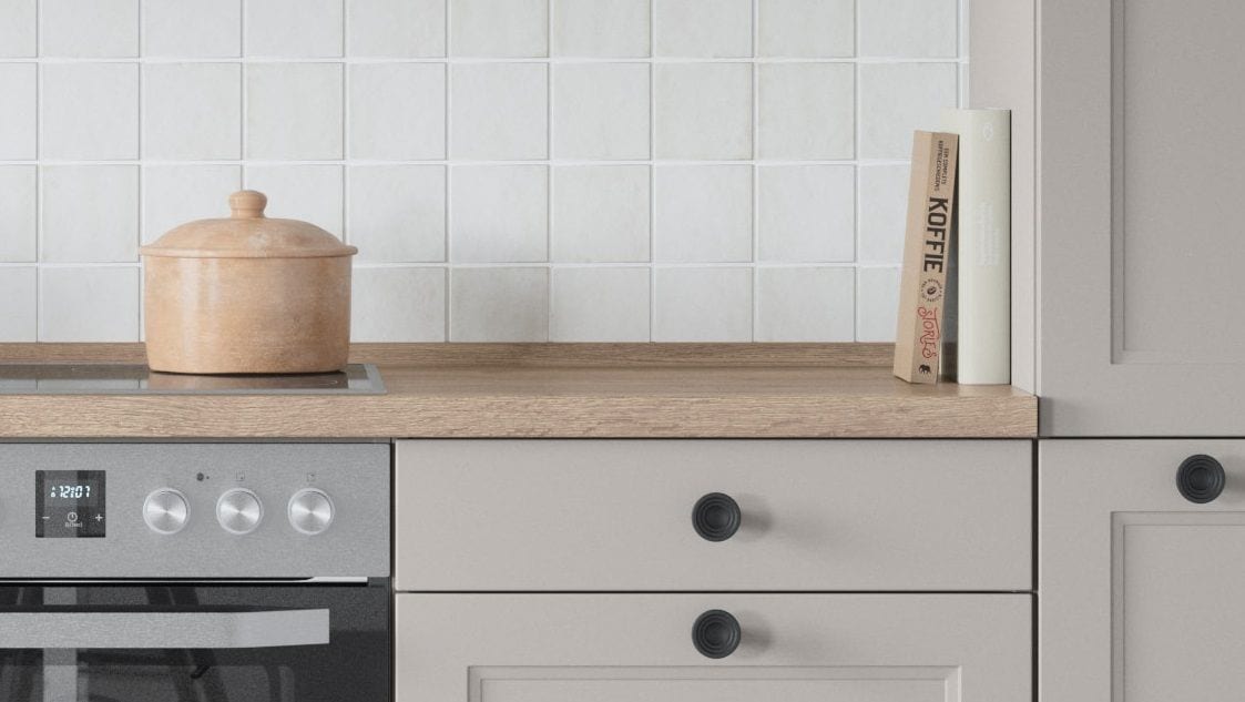 nobilia® Arbeitsplatte »APD60, 3,8 cm stark« von drei Seiten beschichtet, in drei Breiten: 180, 210 und 240 cm